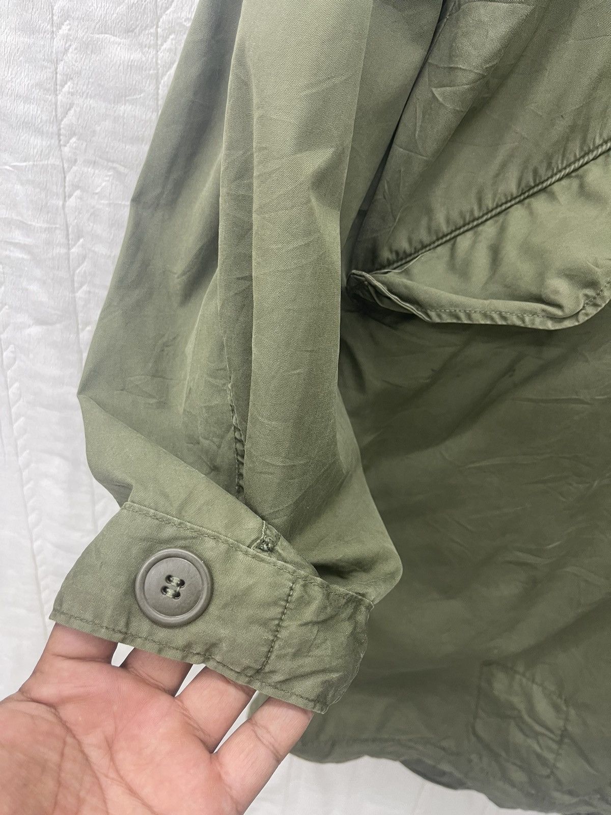 Vintage GILBRATA INDUSTRIES GARMENT MILITARY PARKA Size US S / EU 44-46 / 1 - 8 Thumbnail