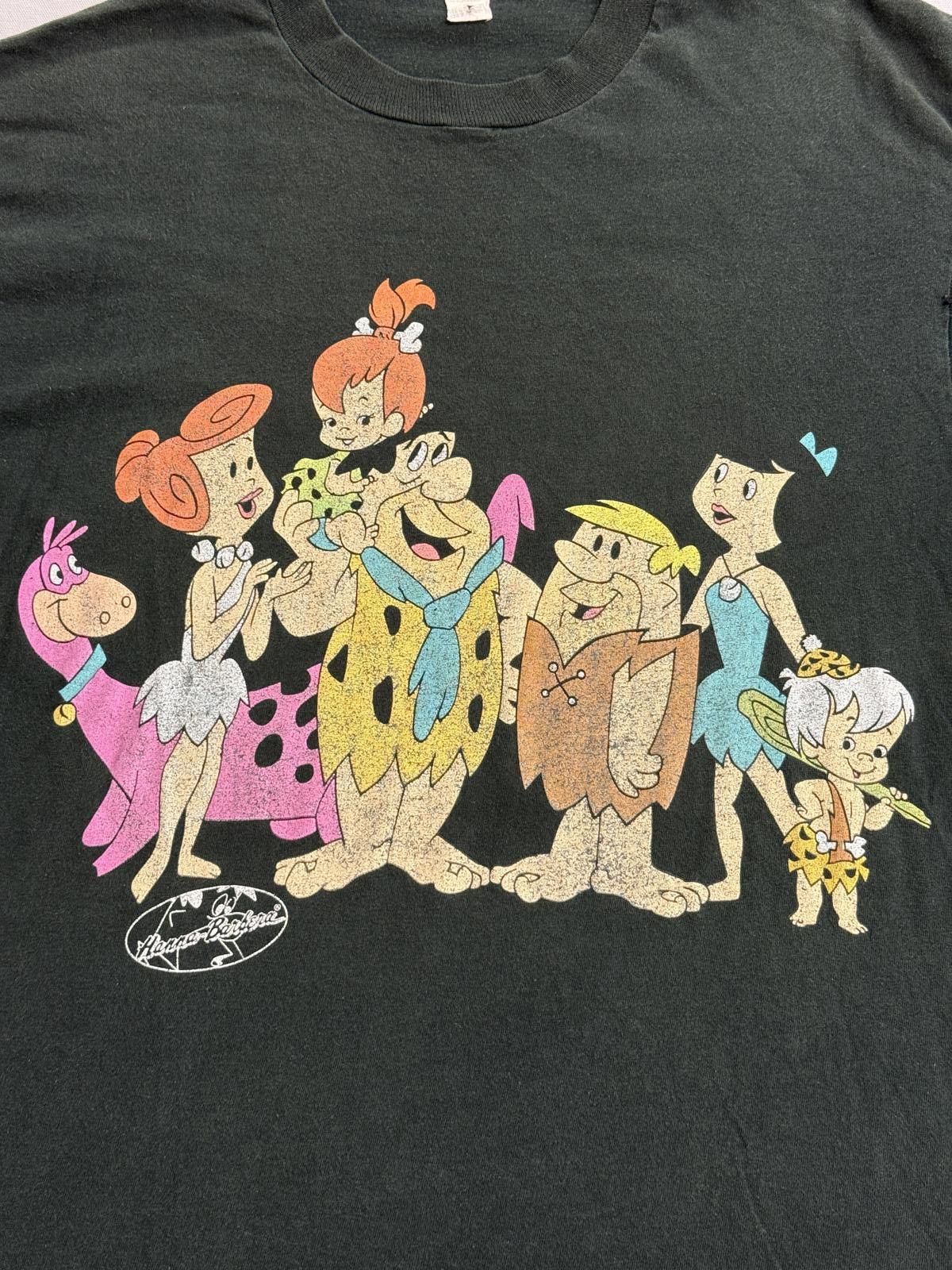 Other Vintage The Flinstones Cartoon Faded Hanna Barbera Tshirt XL Size US XL / EU 56 / 4 - 3 Thumbnail