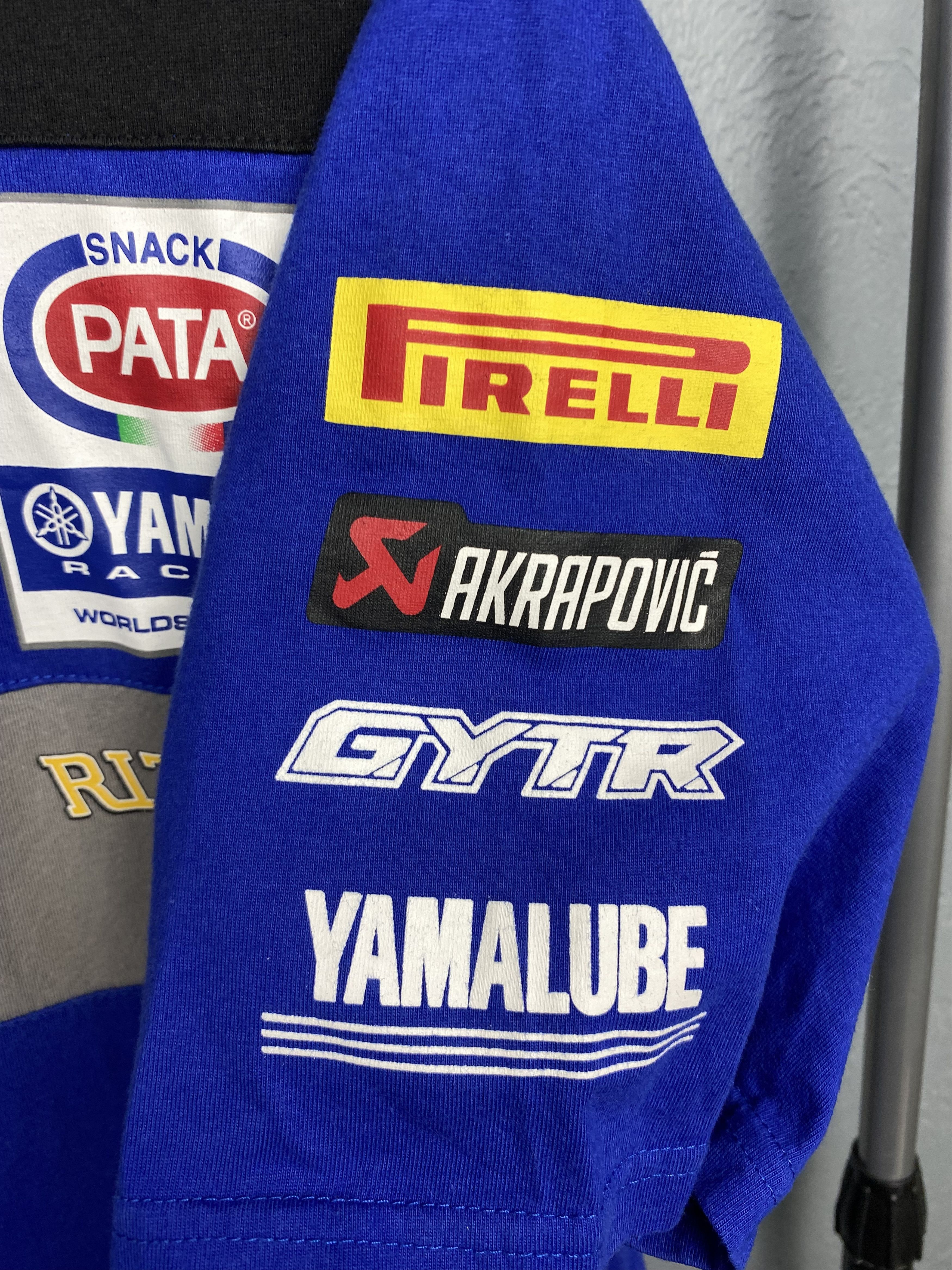 Japanese Brand Yamaha Racing Team Vintage Mens Crew Neck T-Shirt Size US XL / EU 56 / 4 - 7 Thumbnail