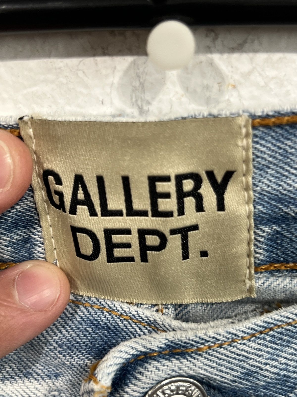 Gallery Dept. Gallery Dept. Double Patch Jean Size US 34 / EU 50 - 2 Thumbnail