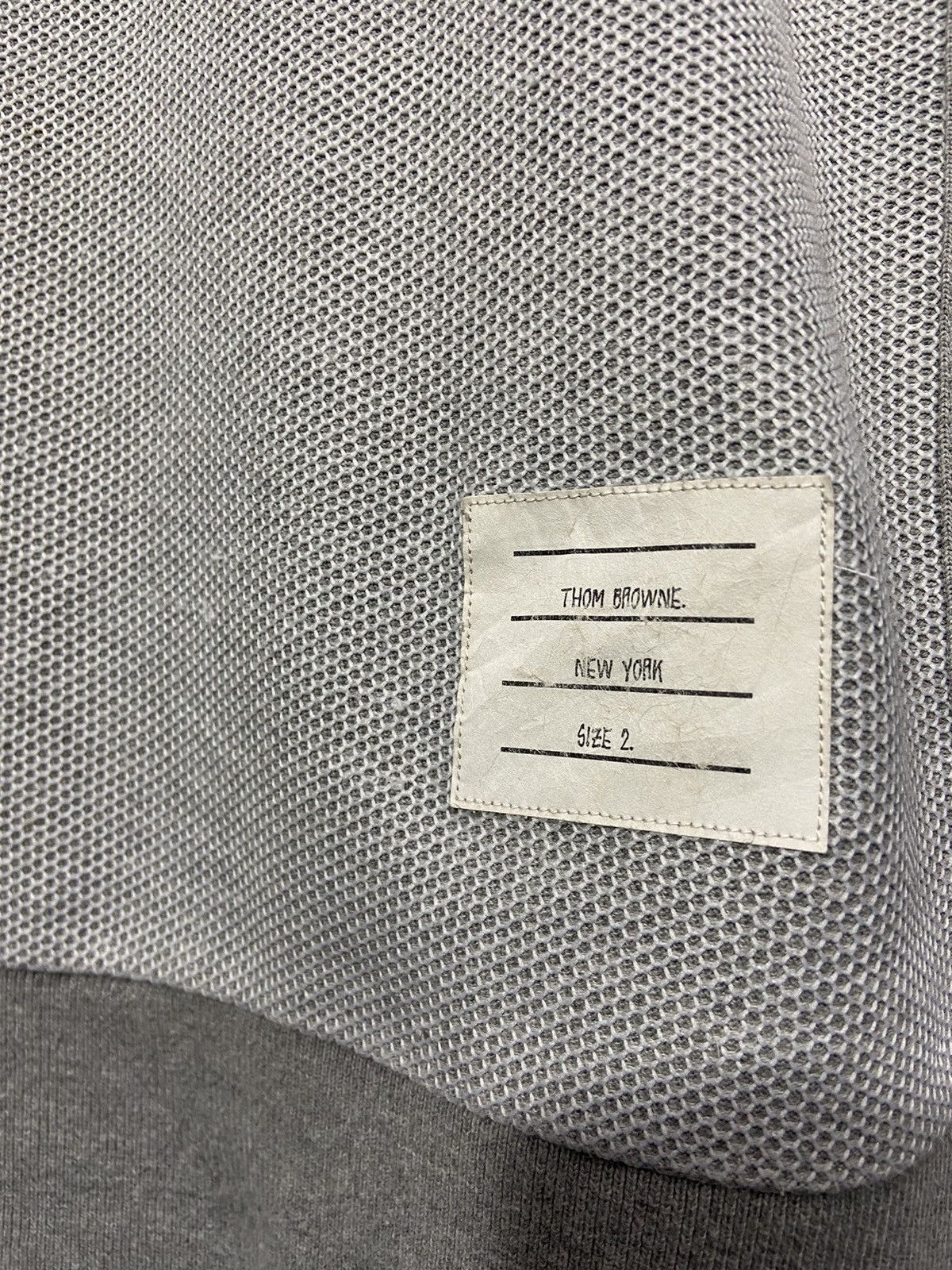 Thom Browne Thom Browne Felpe Grey Sweatshirt Size US M / EU 48-50 / 2 - 5 Thumbnail