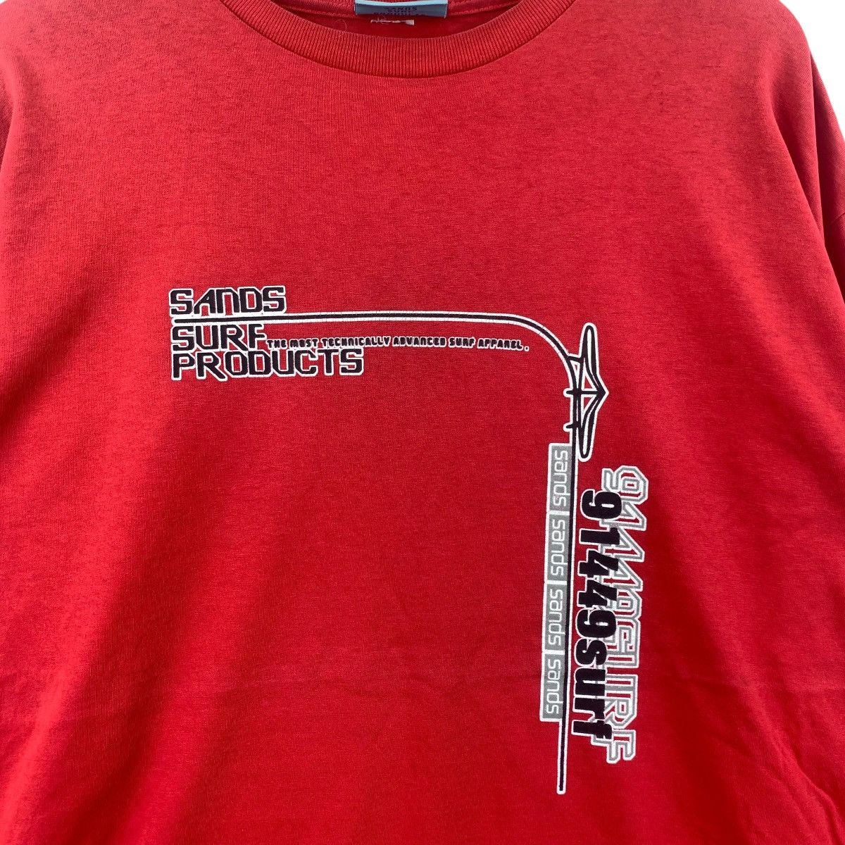 Vintage Vintage SANDS SURF PRODUCTS 91449 Collection Tee Shirt Top Size US L / EU 52-54 / 3 - 6 Thumbnail