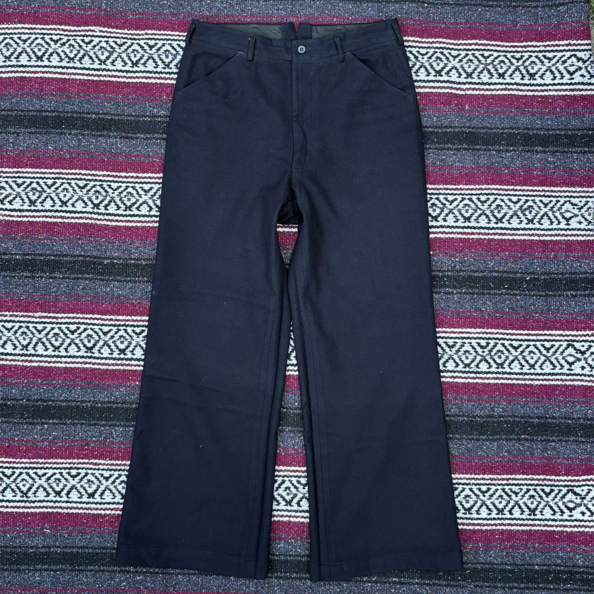 John Alexander Skelton 1940s us navy officer wide leg wool trousers 32x30 Size US 32 / EU 48 - 1 Thumbnail