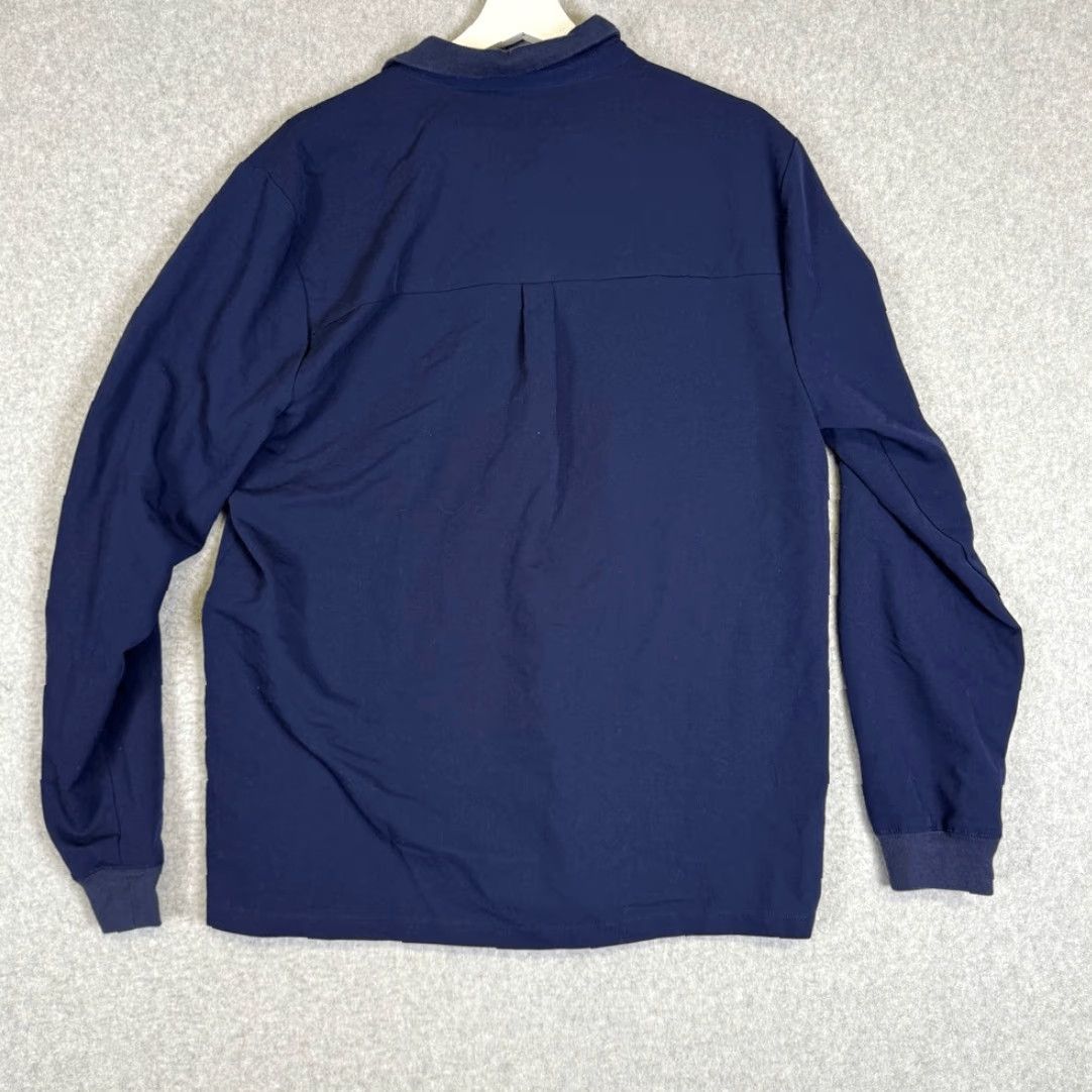 Vintage Figs Technical Collection Shirt Blue L Mens Long Sleeve 1/4 Zip Pullover Size L / US 10 / IT 46 - 6 Thumbnail