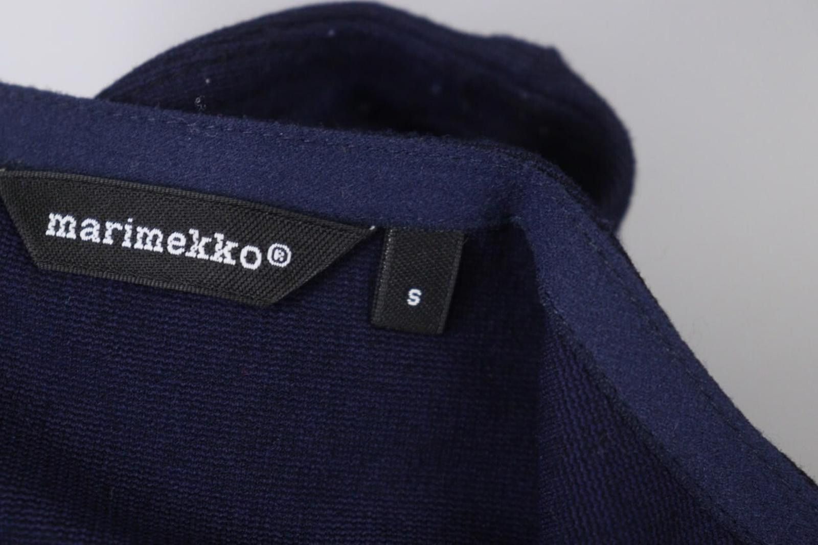 Marimekko Marimekko Navy Viscose Blend Knitted Sweater Dress Size S Size S / US 4 / IT 40 - 12 Thumbnail