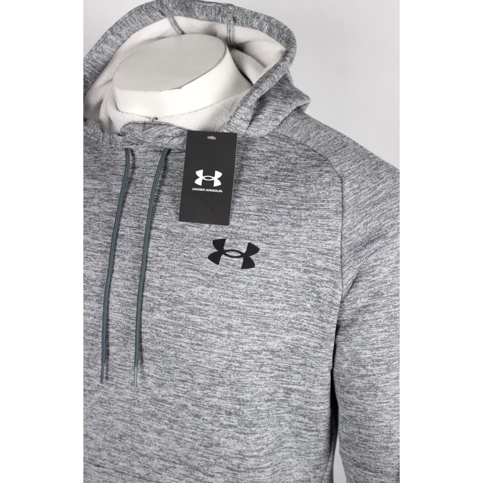 Under Armour Under Armour Men's Fleece Twist Hoodie Sweatshirt M Gray Heather Size US M / EU 48-50 / 2 - 4 Thumbnail