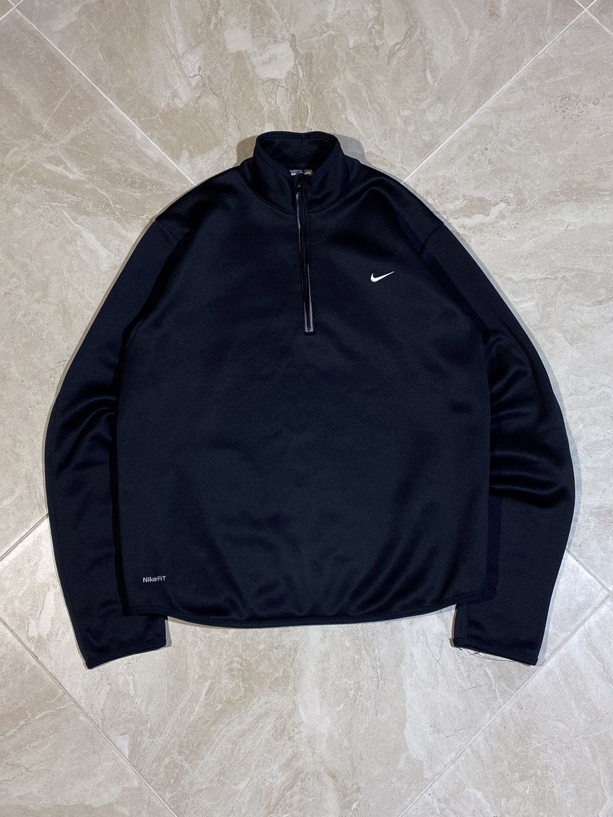 Nike 🔥 Vintage Nike y2k hype streetwear 1/4 zip sweatshirt Size US M / EU 48-50 / 2 - 2 Thumbnail