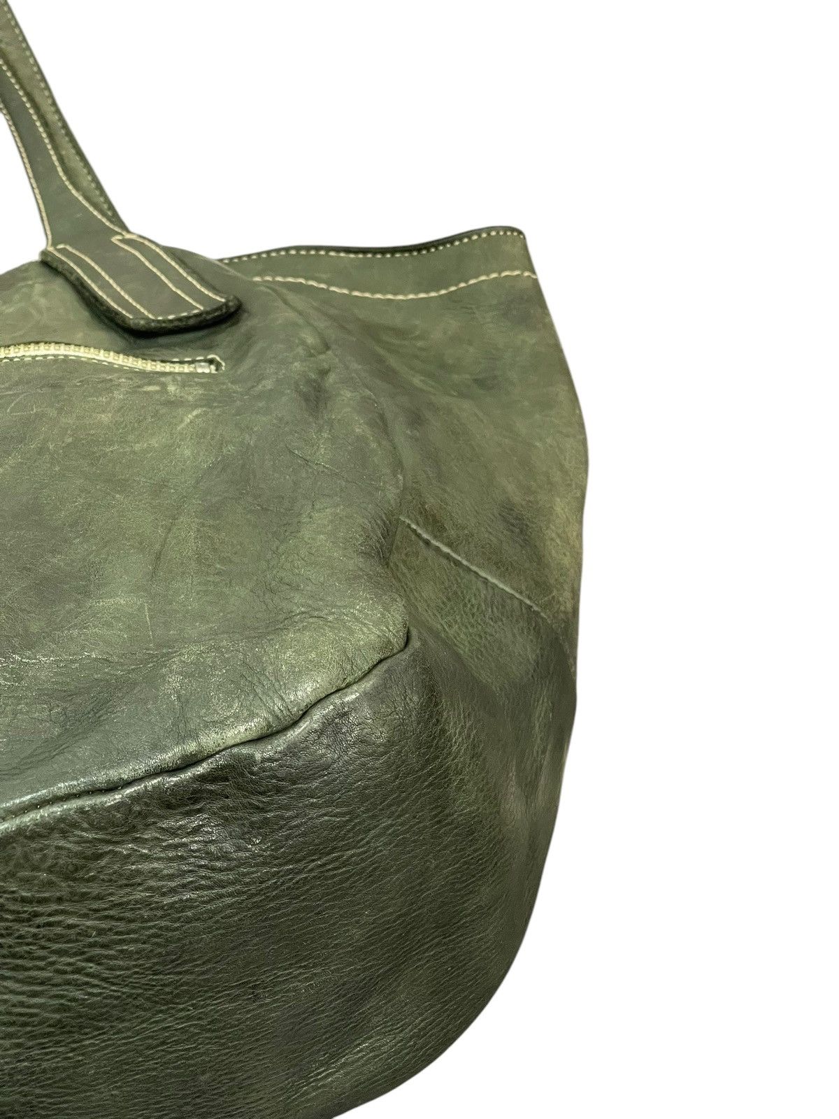 Genuine Leather Full Leather Patina Lily Japan Tote Shoulder Bag 1🟩8 Size ONE SIZE - 9 Thumbnail