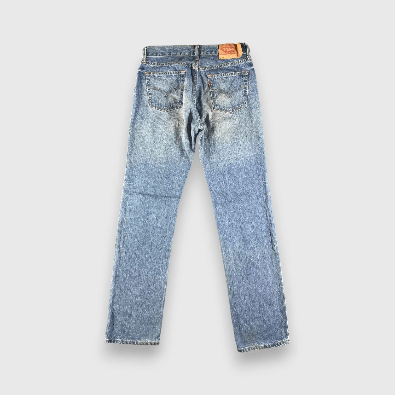 Levi's 90s Vintage Blue Wash Levis 501 Jeans-J3622 Size 29" - 2 Thumbnail