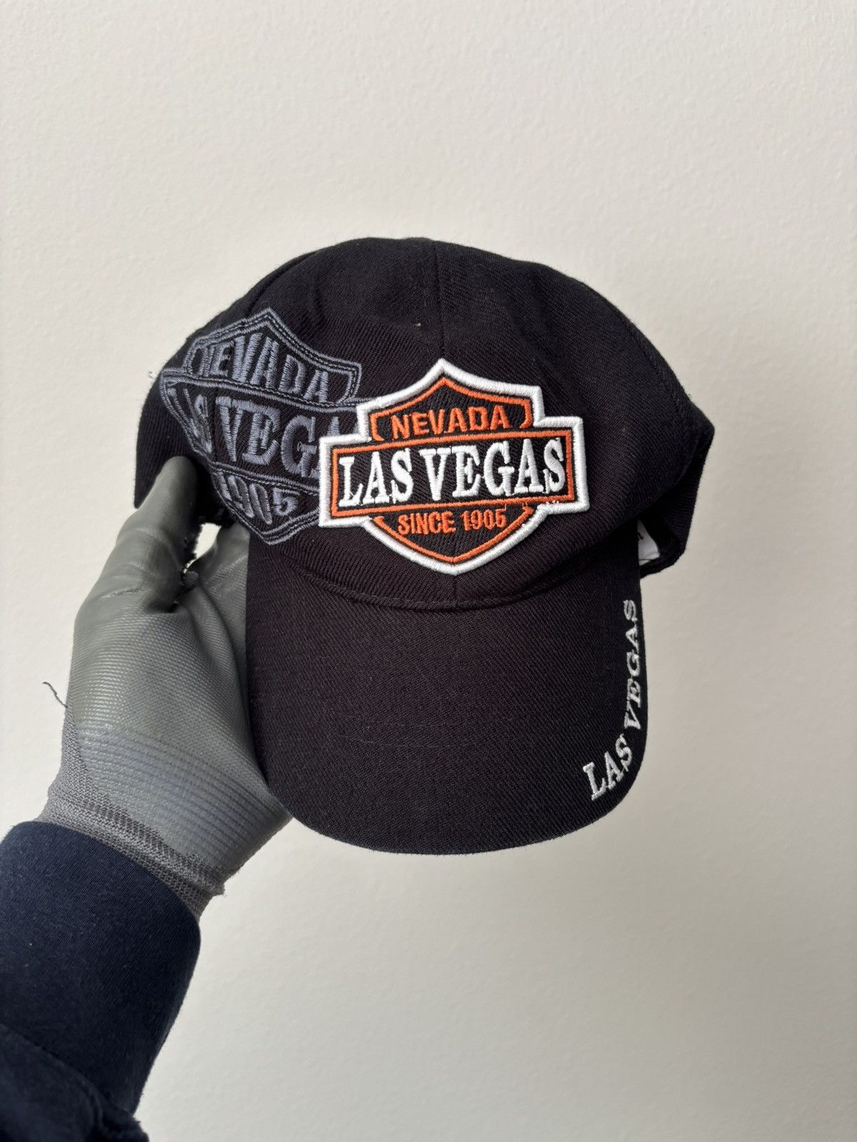 Vintage Vintage Las Vegas ‘Harley davidson style’ Hat Size ONE SIZE - 1 Thumbnail
