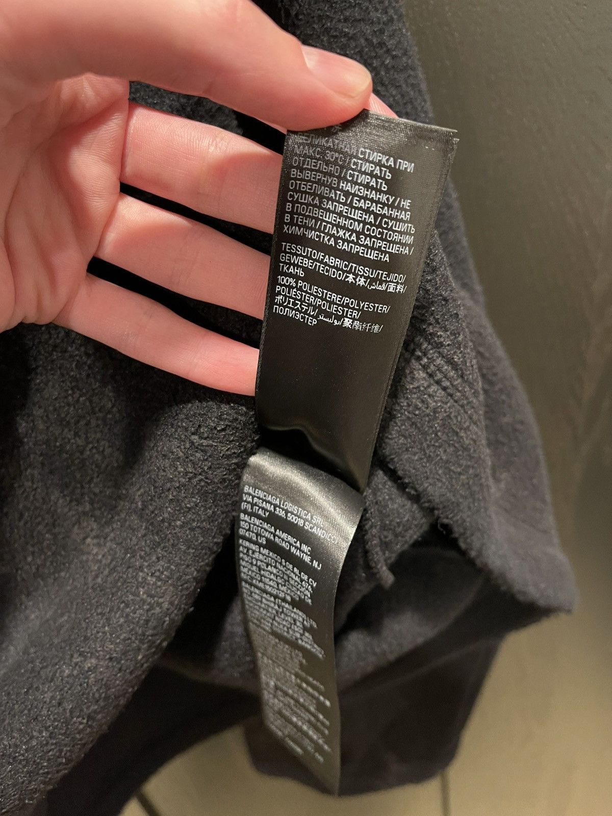 Balenciaga Balenciaga Paris Fleece Hoodie Size US S / EU 44-46 / 1 - 7 Thumbnail