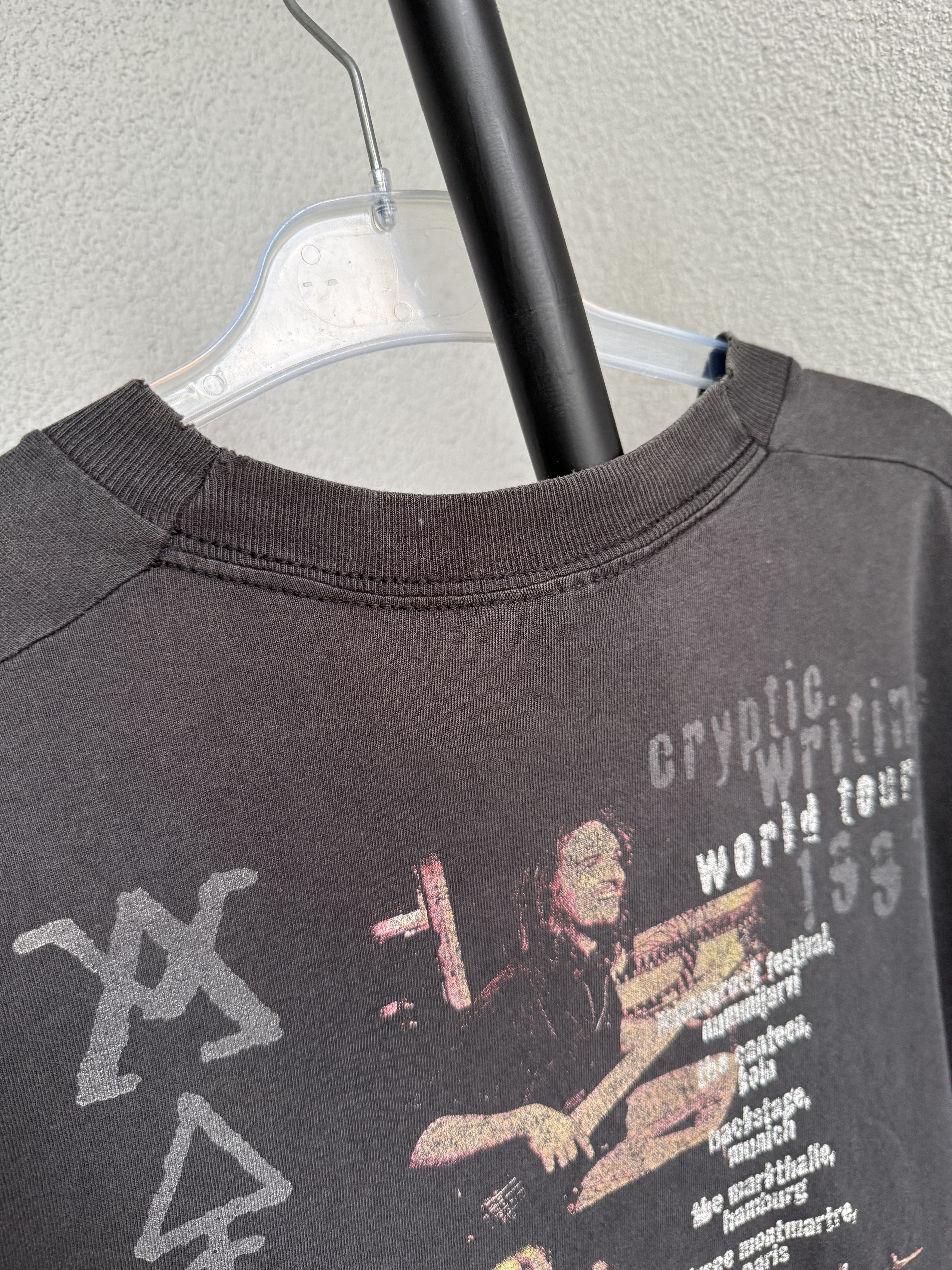 Band Tees × Vintage Vintage 1997 Megadeth Cryptic Writings Rock Band T-shirt Size US XL / EU 56 / 4 - 11 Thumbnail