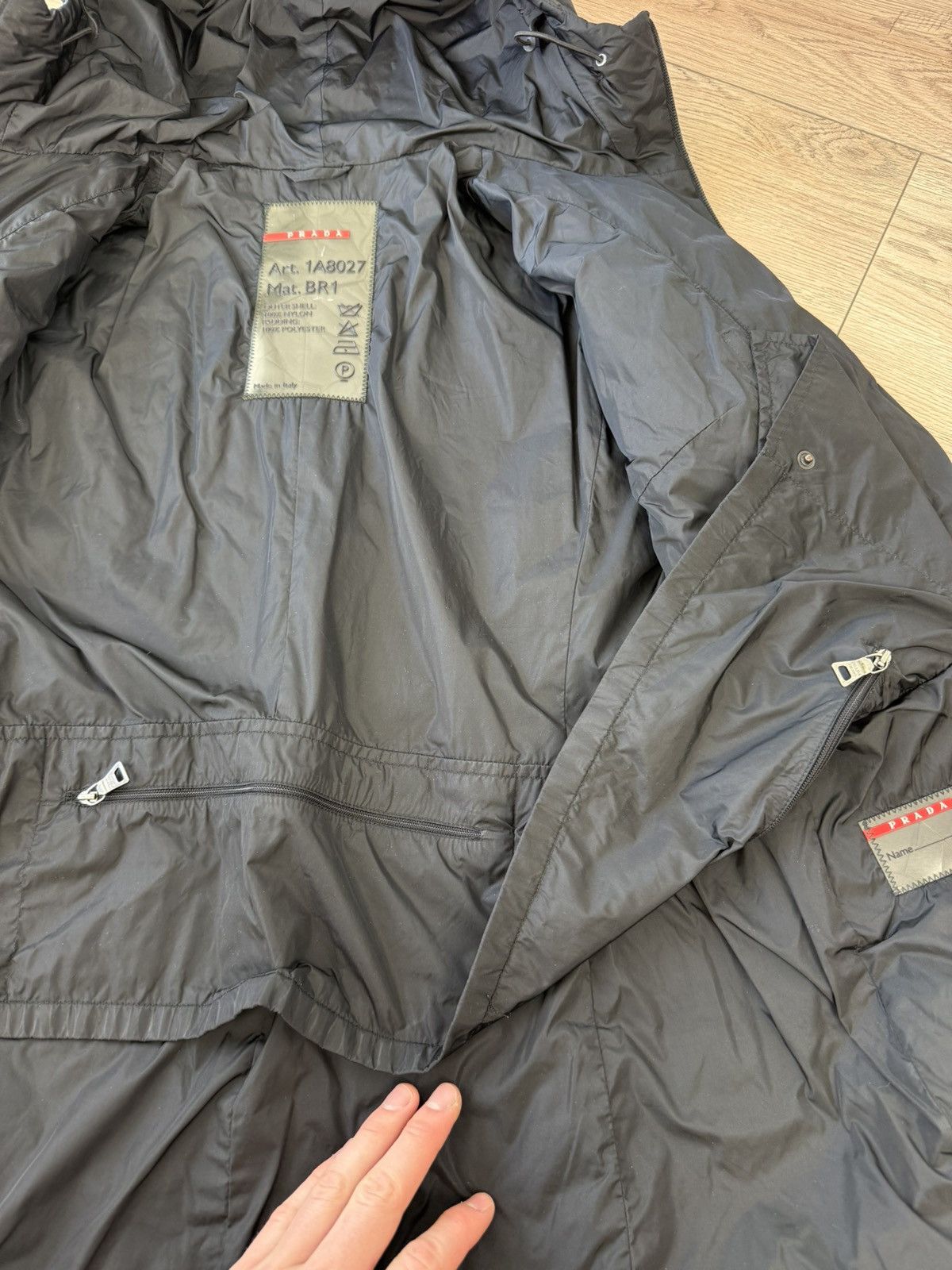 Prada Prada Nylon Jacket Red Tab Size women 42 Size M / US 6-8 / IT 42-44 - 22 Thumbnail