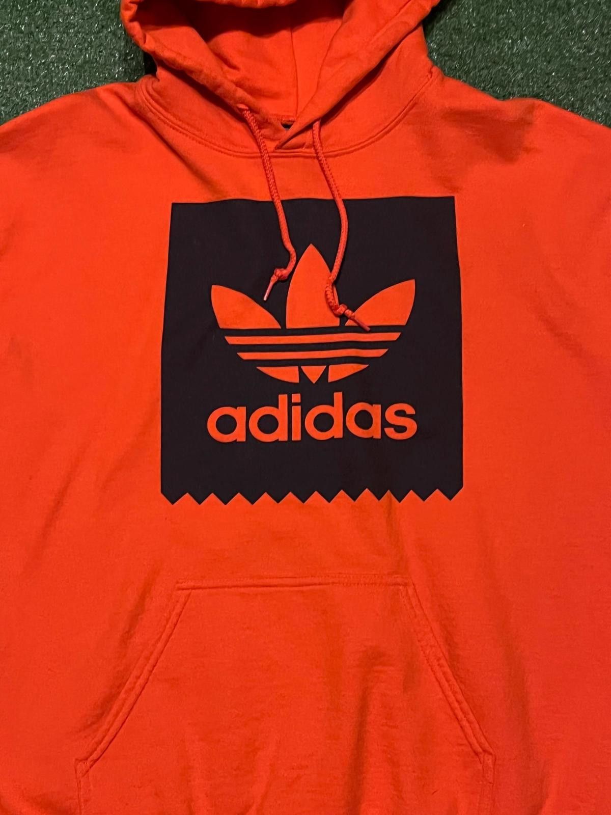 Adidas Adidas Men's Orange Hoodie with Black Logo Size US M / EU 48-50 / 2 - 4 Thumbnail