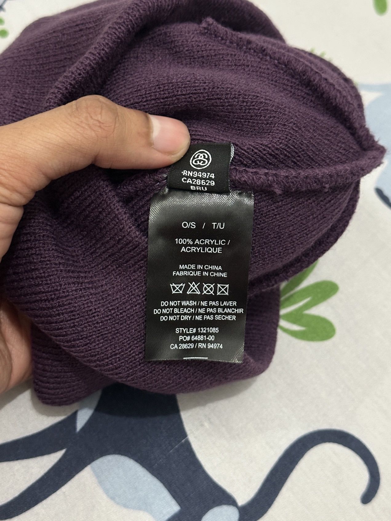 Stussy Stussy Basic skullcap beanie Size ONE SIZE - 5 Thumbnail