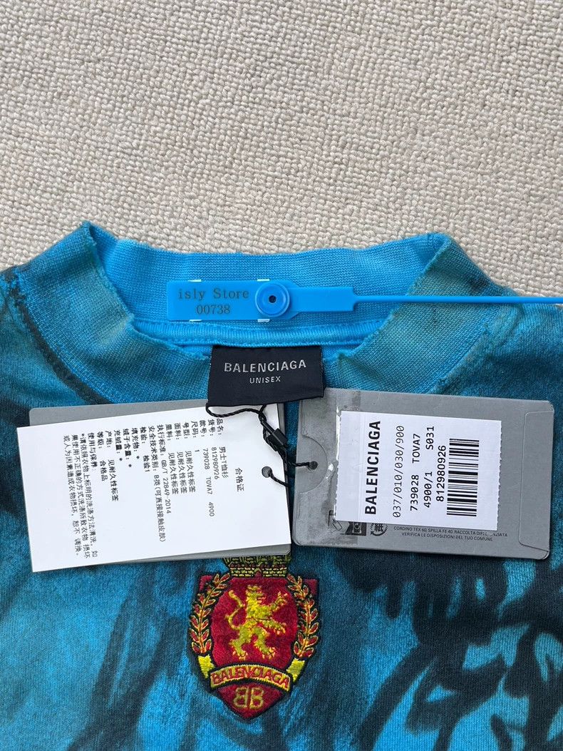 Balenciaga Balenciaga size 1 Monogrammed crewneck short sleeve T-shirt Size US XS / EU 42 / 0 - 4 Thumbnail