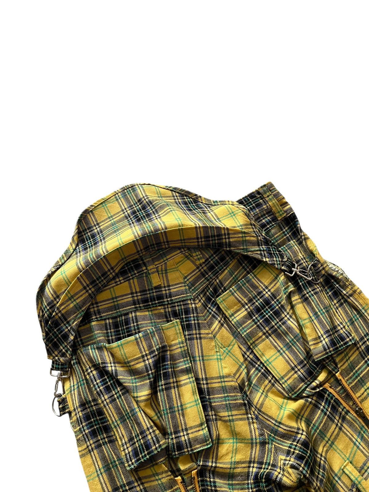 Seditionaries 1990s El Flamingo 🎌 Tartan Bondage Shorts Size US 34 / EU 50 - 6 Thumbnail