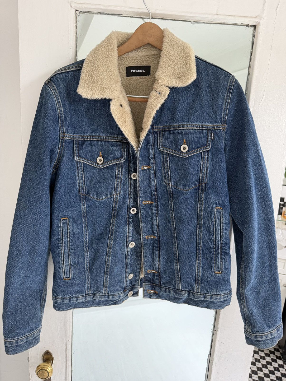 Diesel Denim jacket Size US M / EU 48-50 / 2 - 1 Thumbnail
