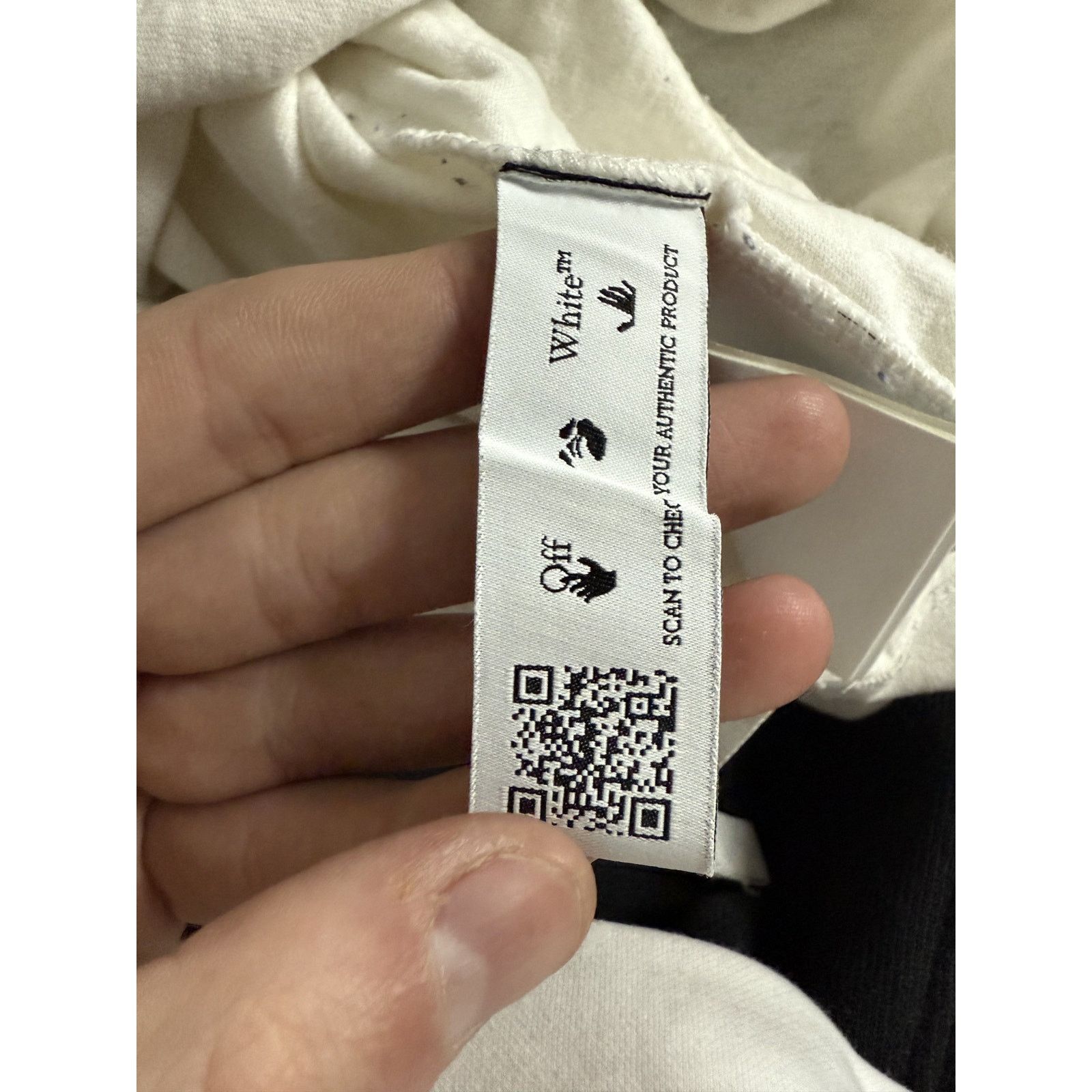 Off-White Off White Tee Jersey Used Medium Size US M / EU 48-50 / 2 - 7 Thumbnail