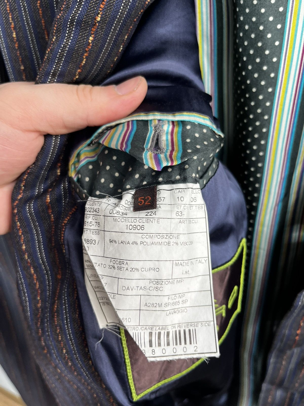 Etro Etro suit size 52 Size 52R - 17 Thumbnail