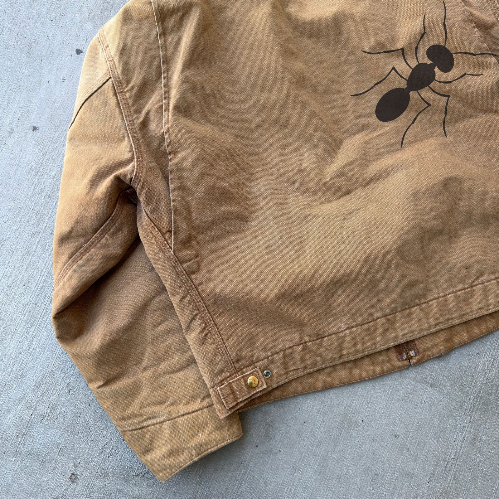 Carhartt × Vintage Carhartt J01 Brown Detroit work wear jacket Size US L / EU 52-54 / 3 - 7 Thumbnail