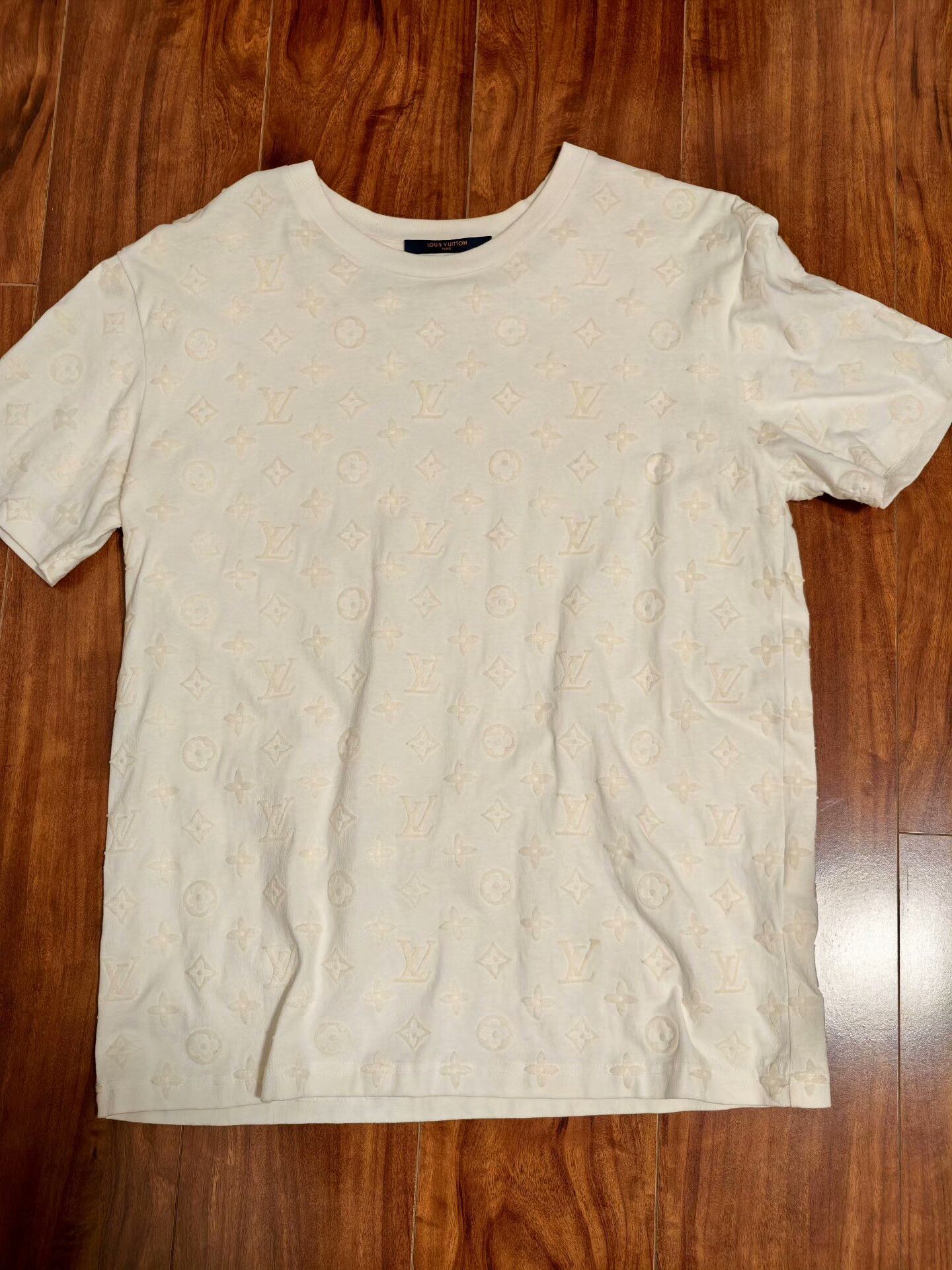 Louis Vuitton Louis Vuitton Flocked Print Pouch Short-Sleeve M Size US M / EU 48-50 / 2 - 1 Thumbnail