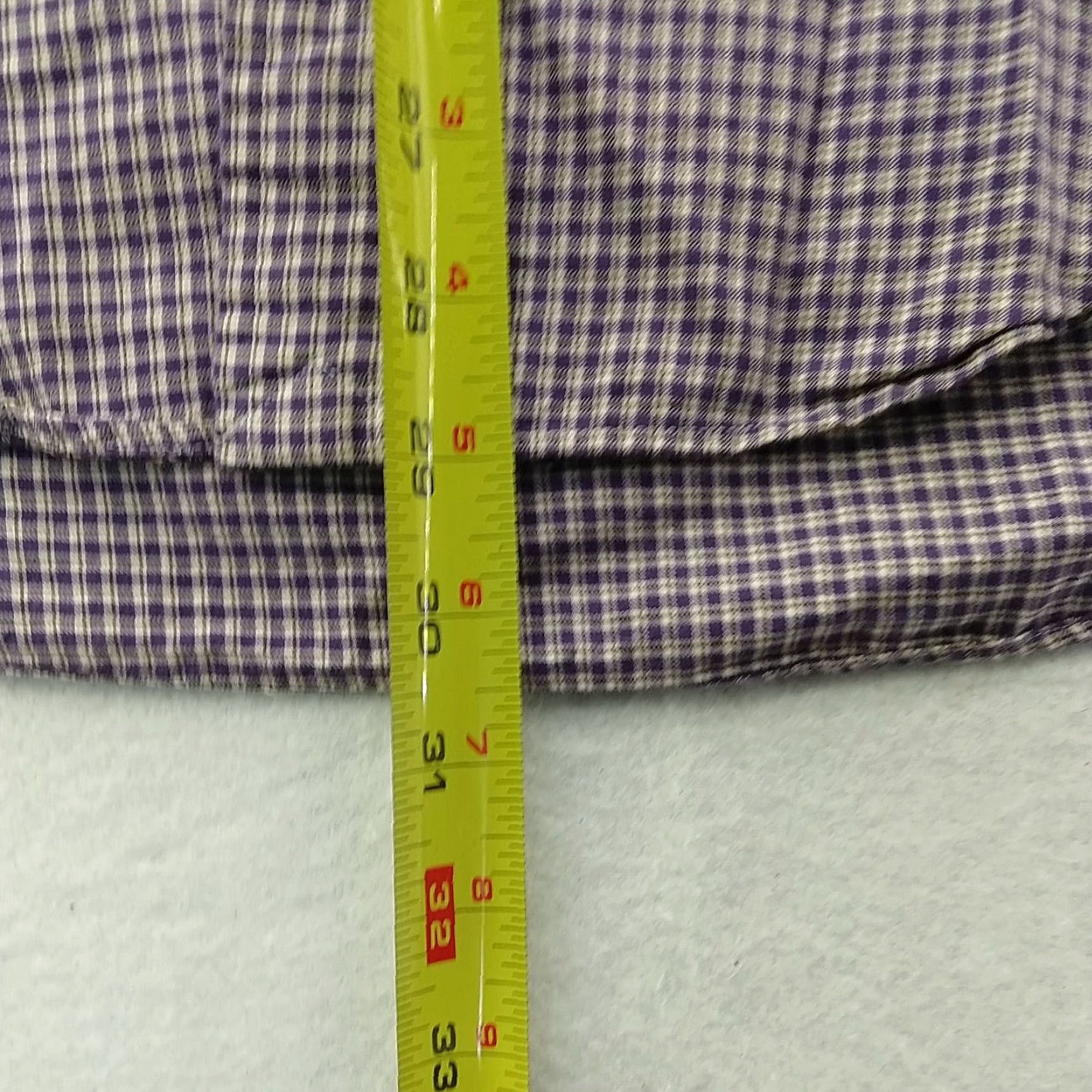 Ralph Lauren Ralph Lauren Purple Stripes Button Up Long Sleeve Classic Fit Shirt-Men's M Size US M / EU 48-50 / 2 - 5 Thumbnail