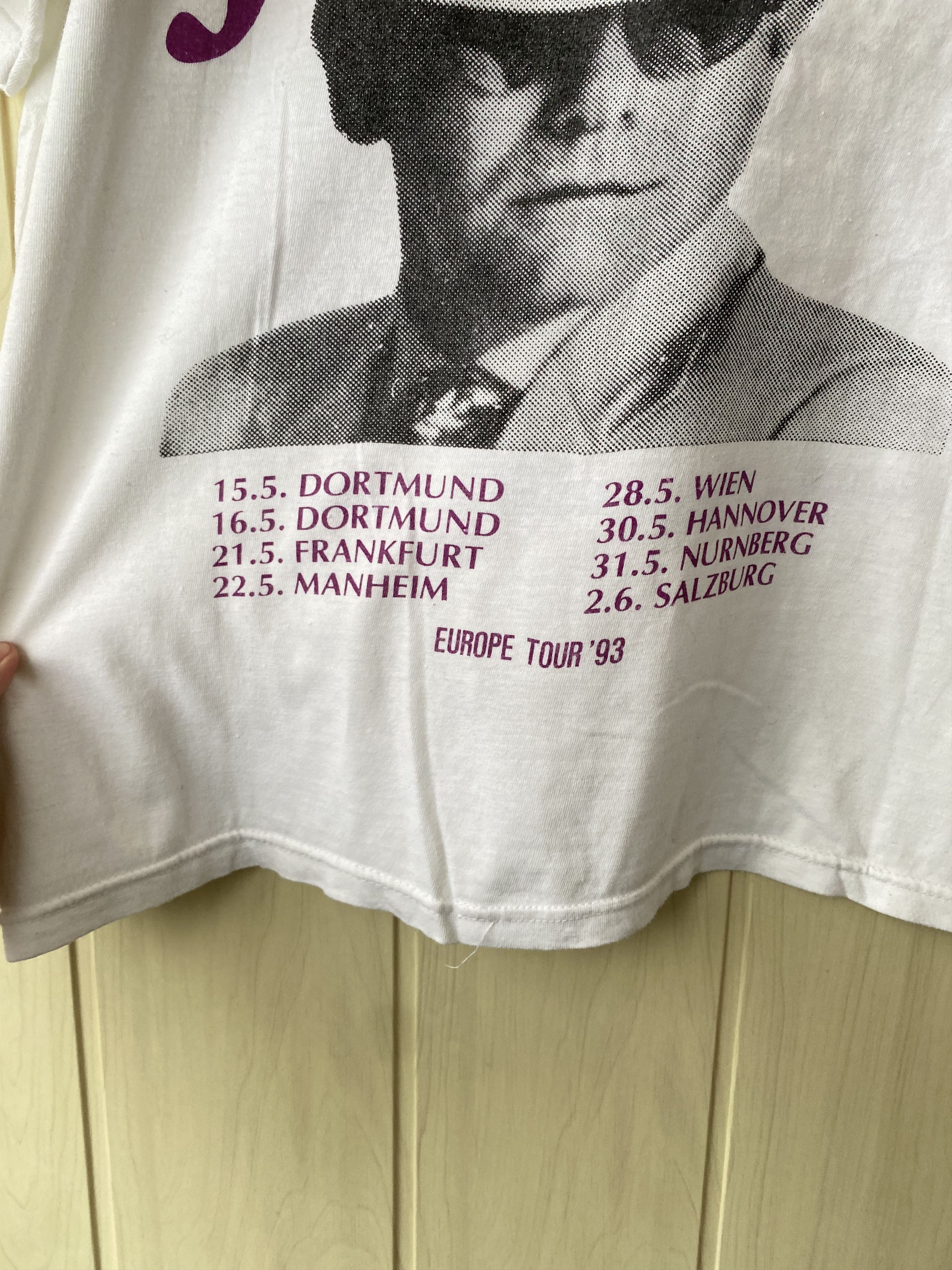Band Tees Vintage 1993 Elton John The One Europe Tour t-shirt Size US XL / EU 56 / 4 - 7 Thumbnail