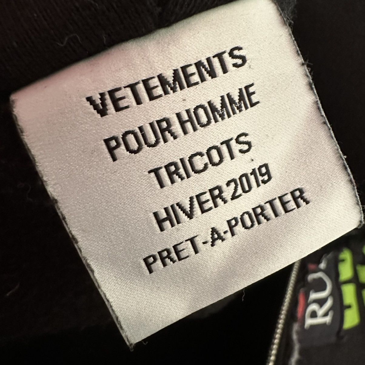 Vetements Vetements Russia Patchwork Zip Up Hoodie AW18 Size US S / EU 44-46 / 1 - 5 Thumbnail