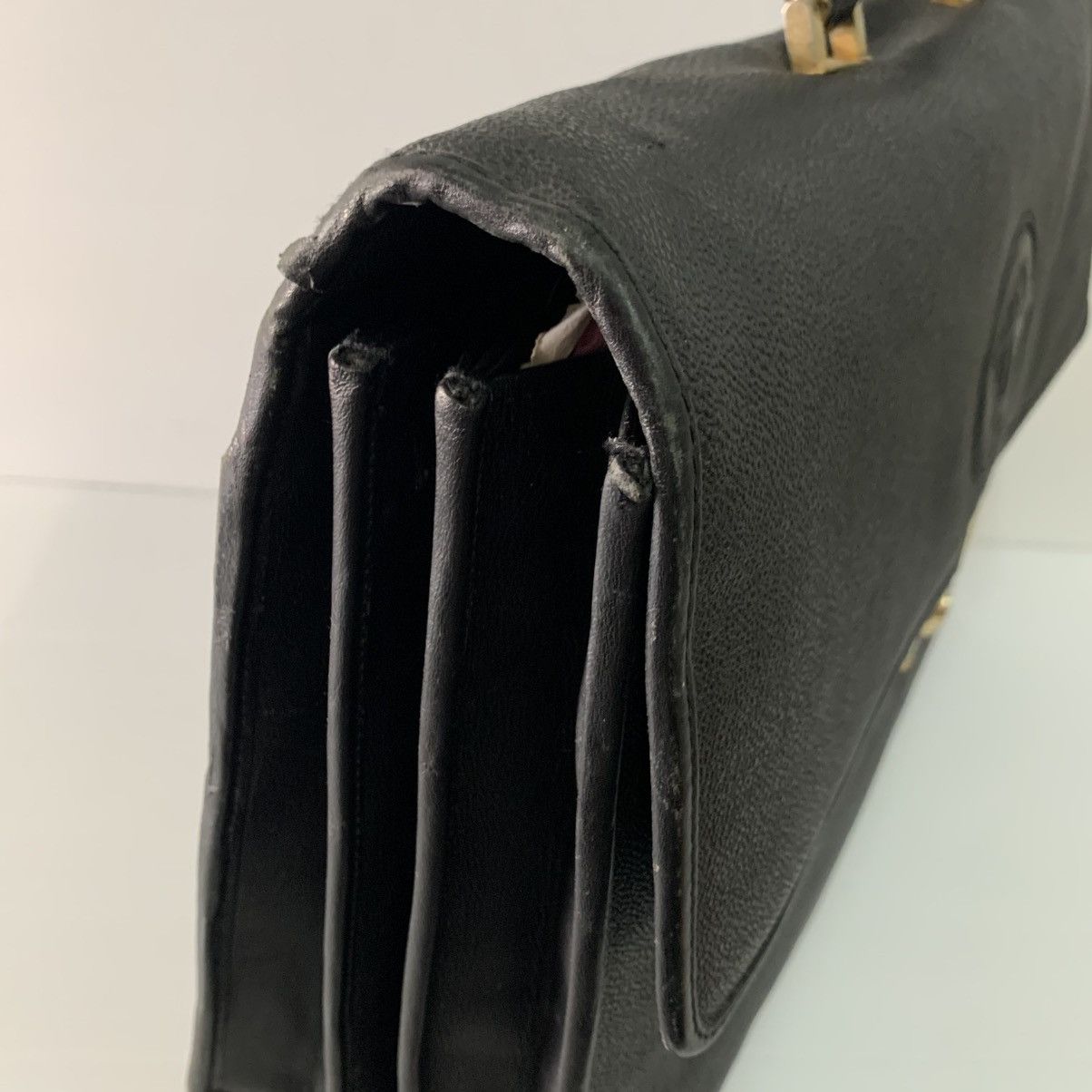 Versace Gianni Versace Leather Briefcase Size ONE SIZE - 5 Thumbnail