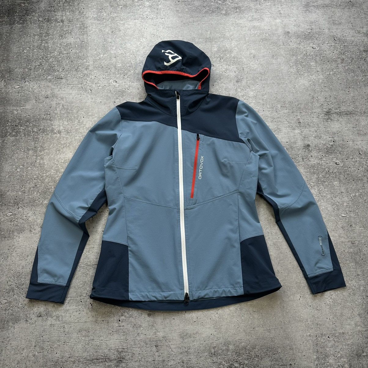 Ortovox Pala Merino Inside Jacket Soft shell Blue Women’s