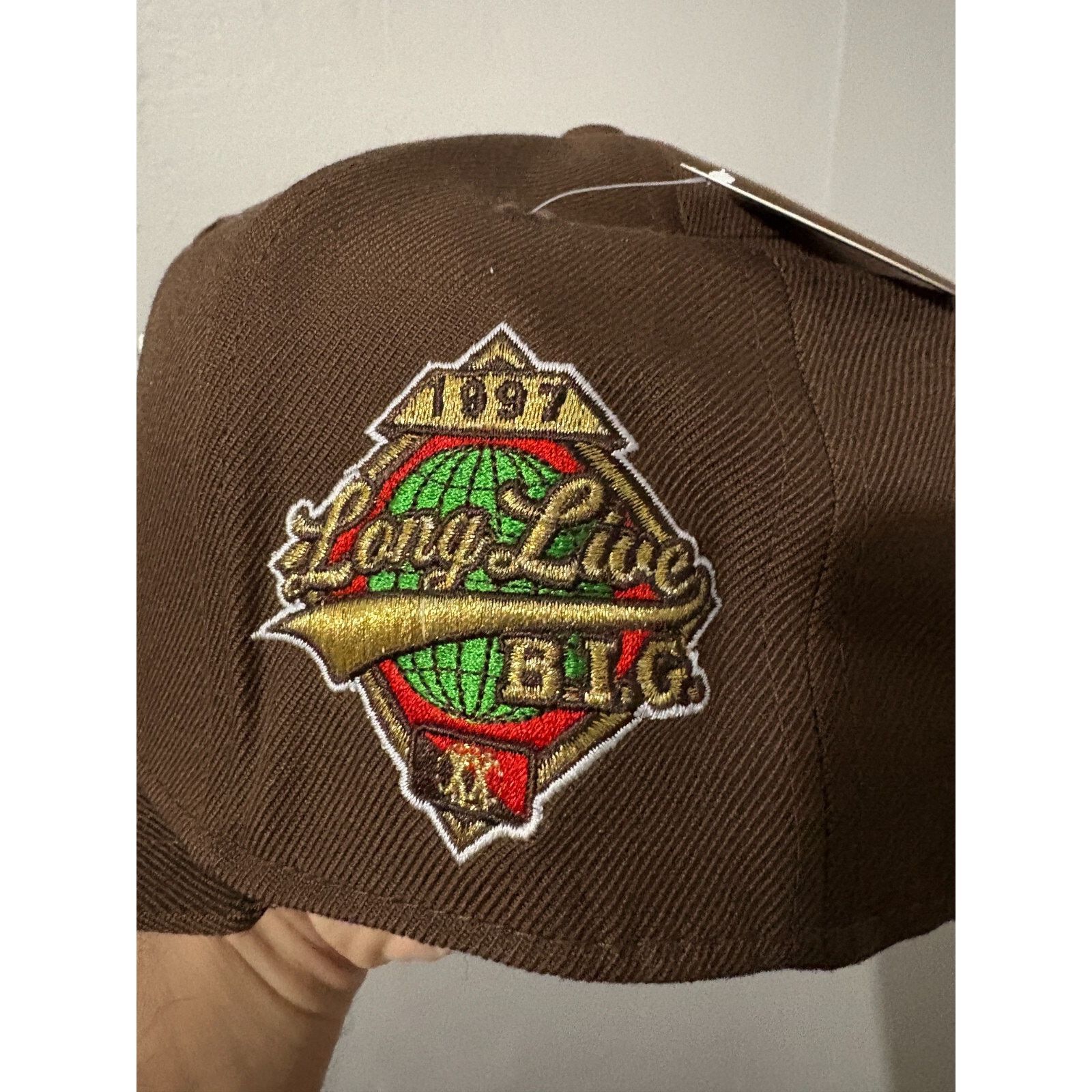 TWNTY-TWO Notorious BIG TWNTY TWO Yankees x Mets brown Snapback & pin Size ONE SIZE - 7 Thumbnail