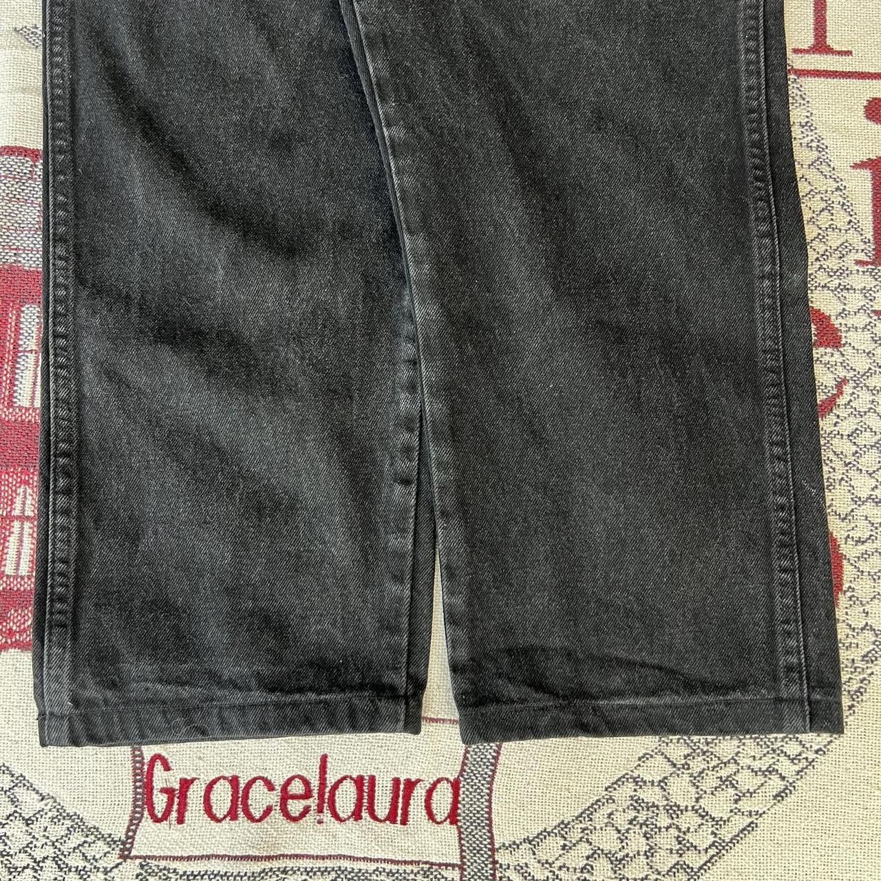 Vintage Vintage Y2K/2000s Grunge Essential Black Denim Jeans! Size US 40 / EU 56 - 6 Thumbnail