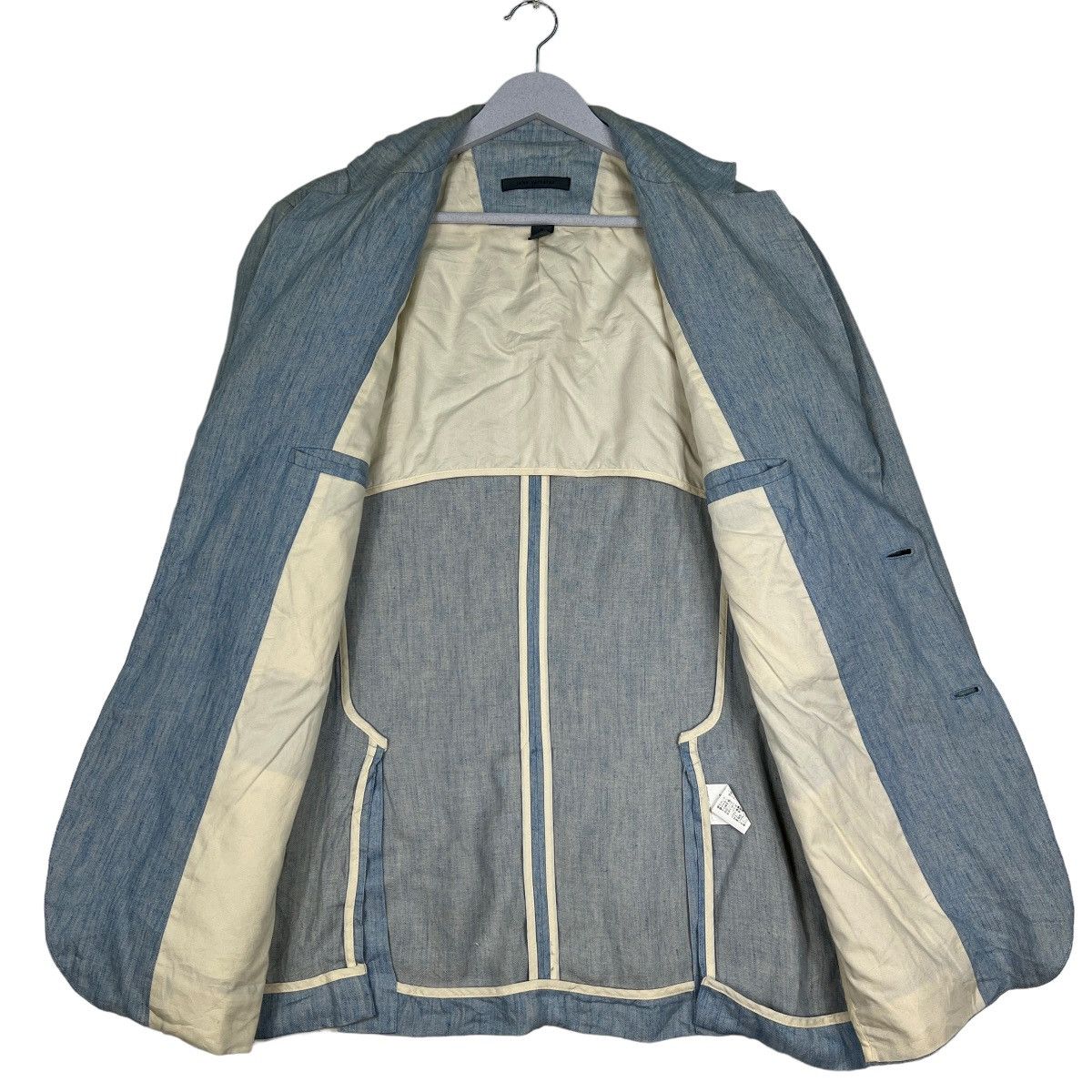 John Varvatos 🔥 JOHN VARVATOS LINEN BLAZER JACKET MADE IN ITALY Size US M / EU 48-50 / 2 - 11 Thumbnail