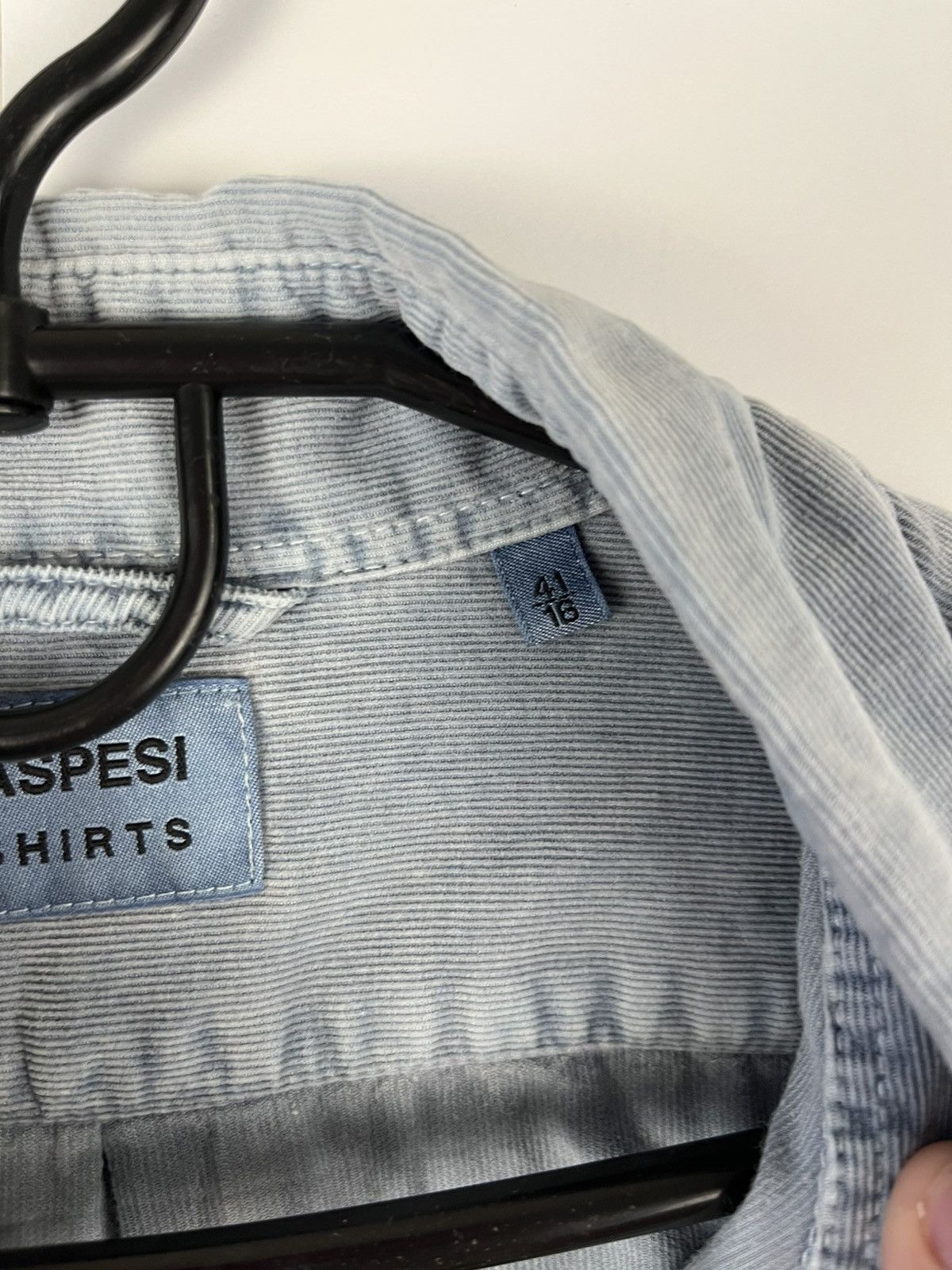 Aspesi Aspesi Garment Dyed Y2K Cotton Lond Sleeve Shirt Button Up Size US L / EU 52-54 / 3 - 8 Thumbnail