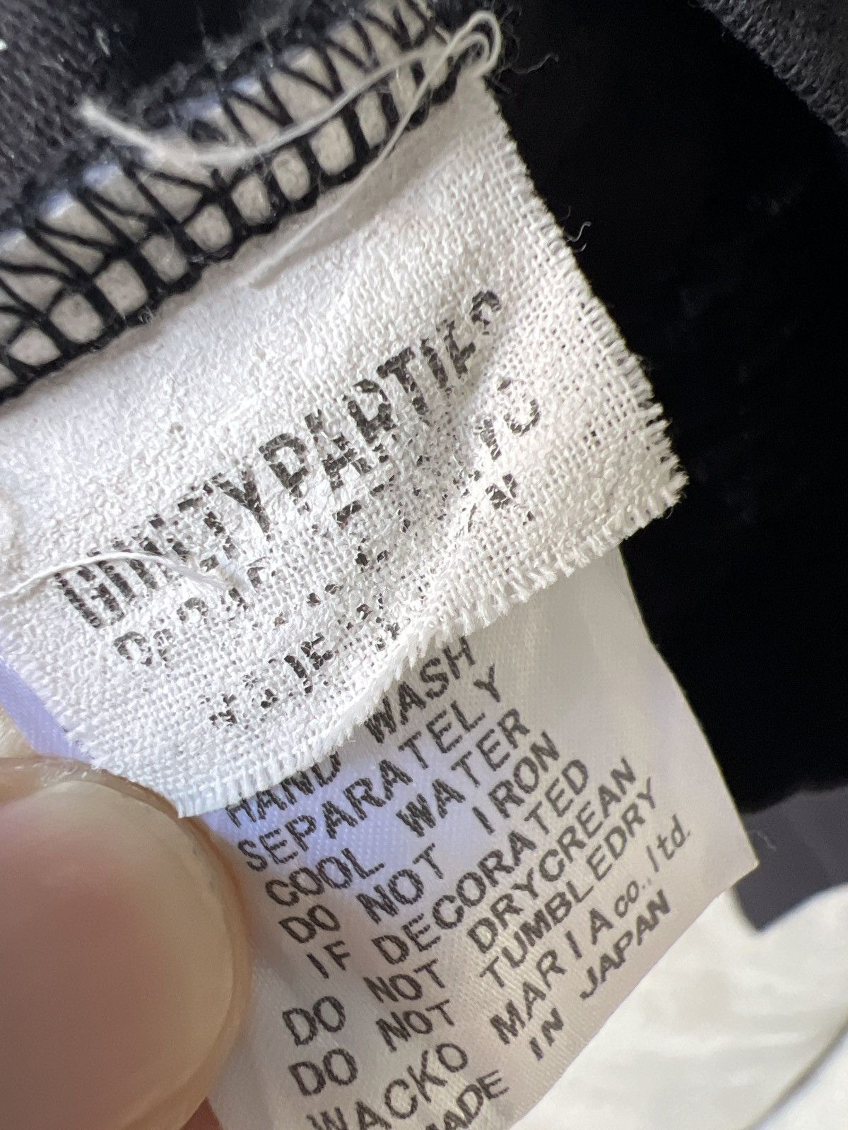Wacko Maria Wacko Maria Guilty Parties Japan Long Sleeve Tshirt Font Size US M / EU 48-50 / 2 - 2 Thumbnail