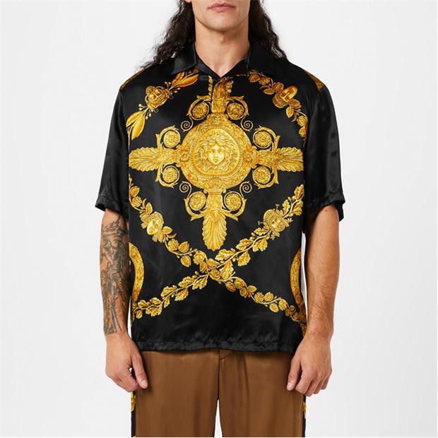 Versace o1g2r1mq0824 Maschera Polo Shirts in Multicolor Size US L / EU 52-54 / 3 - 4 Thumbnail