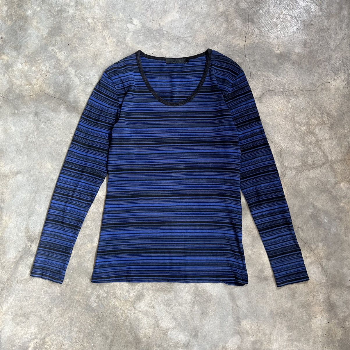 GOSTAR DE FUGA Fuga Stripe Vkei Style Long Sleeve Shirt Size US S / EU 44-46 / 1 - 1 Thumbnail