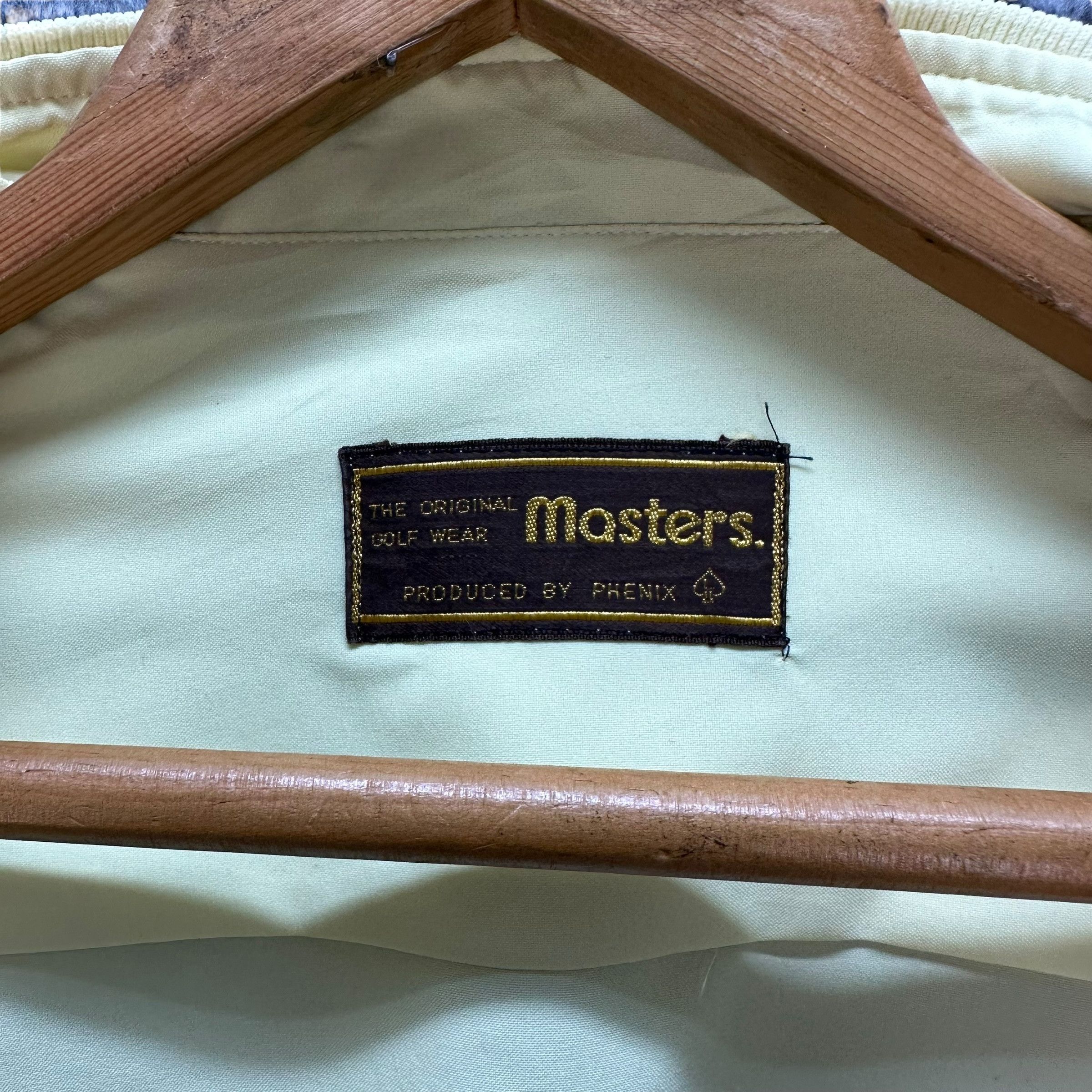 Vintage 90's MASTERS by Phenix Golf Fashion Light Jacket #A26-0574 Size US L / EU 52-54 / 3 - 7 Thumbnail