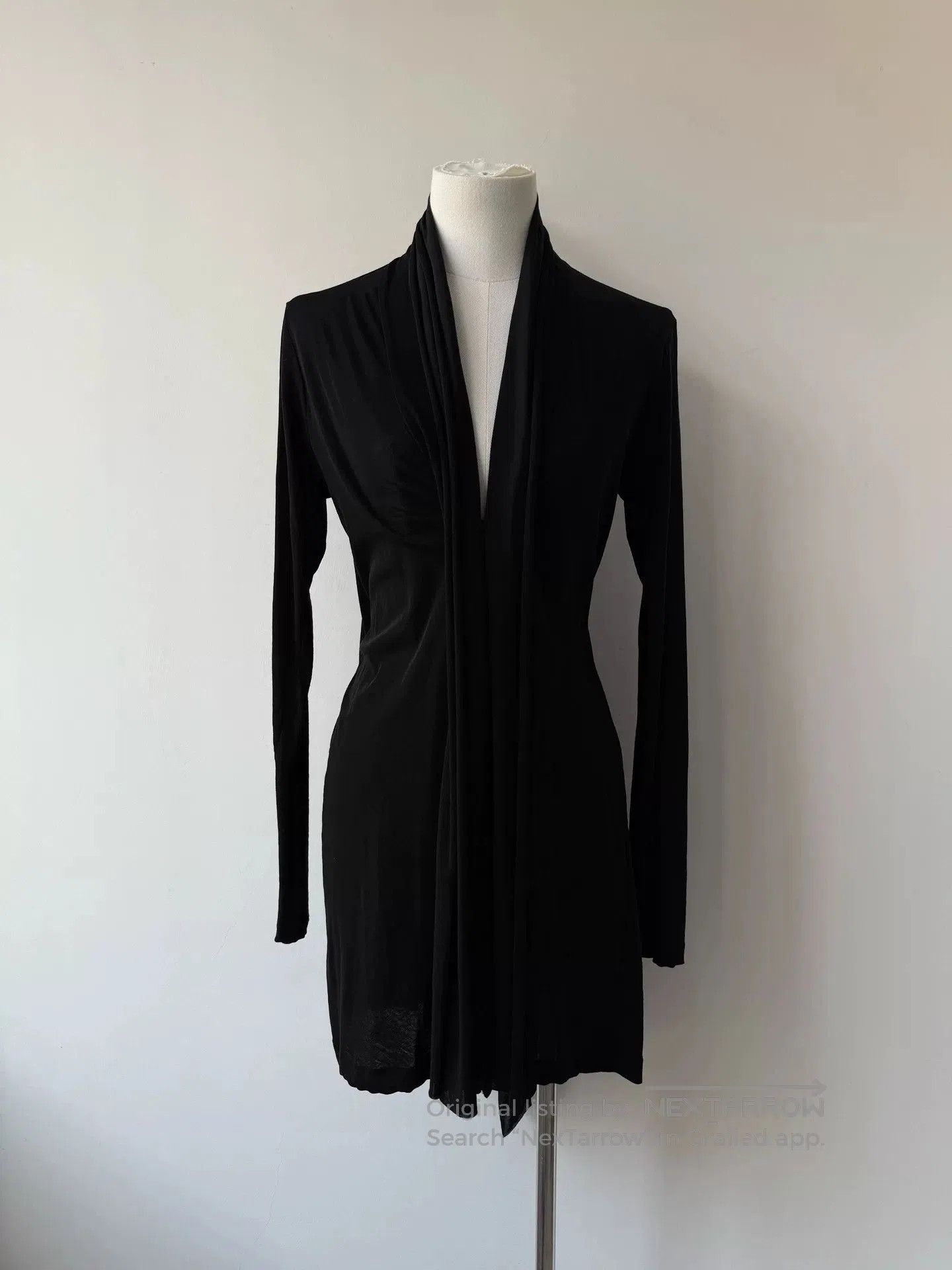Yohji Yamamoto Yohji Yamamoto Femme Long Sleeve Dress. Size S / US 4 / IT 40 - 1 Thumbnail
