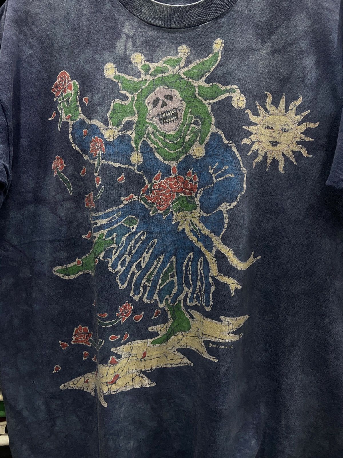 Band Tees Vintage 1994s Grateful Dead Jerry Garcia Band TOUR T-SHIRT Size US XL / EU 56 / 4 - 4 Thumbnail