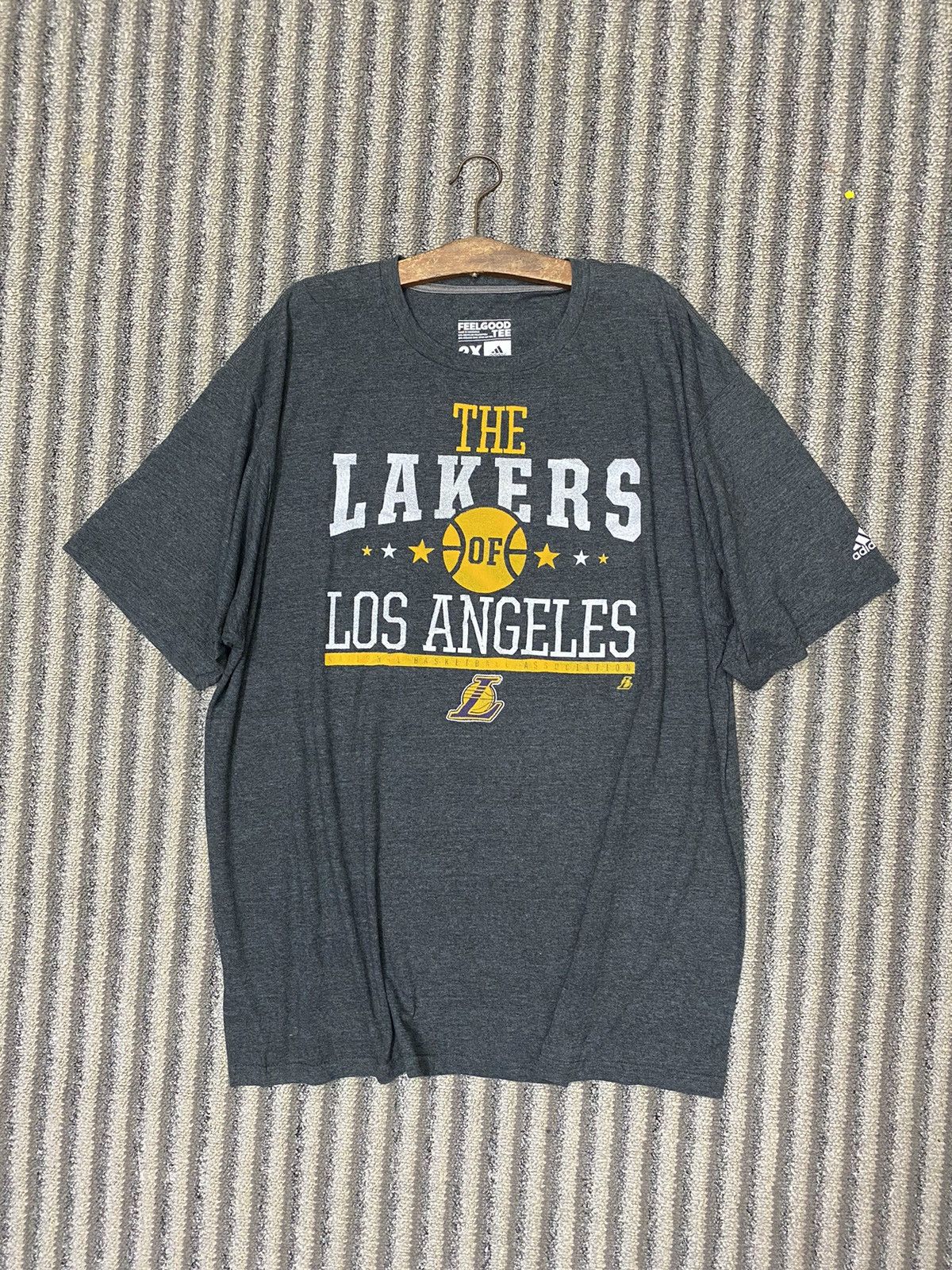 Adidas × NBA The Lakers Los Angeles x Adidas Size US XXL / EU 58 / 5 - 1 Thumbnail