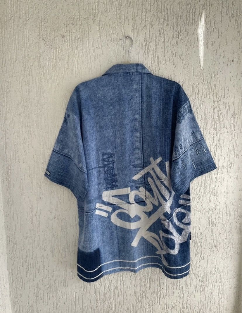 Southpole Vintage Southpole Hawaii shirt All print Denim Skate HipHop Size US L / EU 52-54 / 3 - 2 Thumbnail