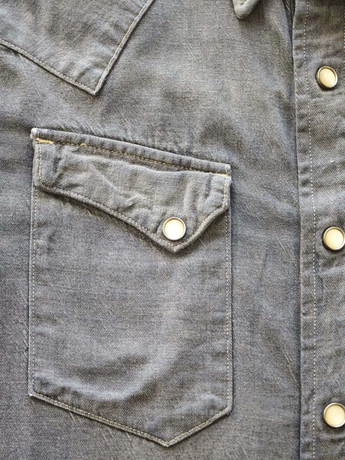 RRL Ralph Lauren RRL Ralph Lauren Vintage Denim Shirt. Size US S / EU 44-46 / 1 - 3 Thumbnail