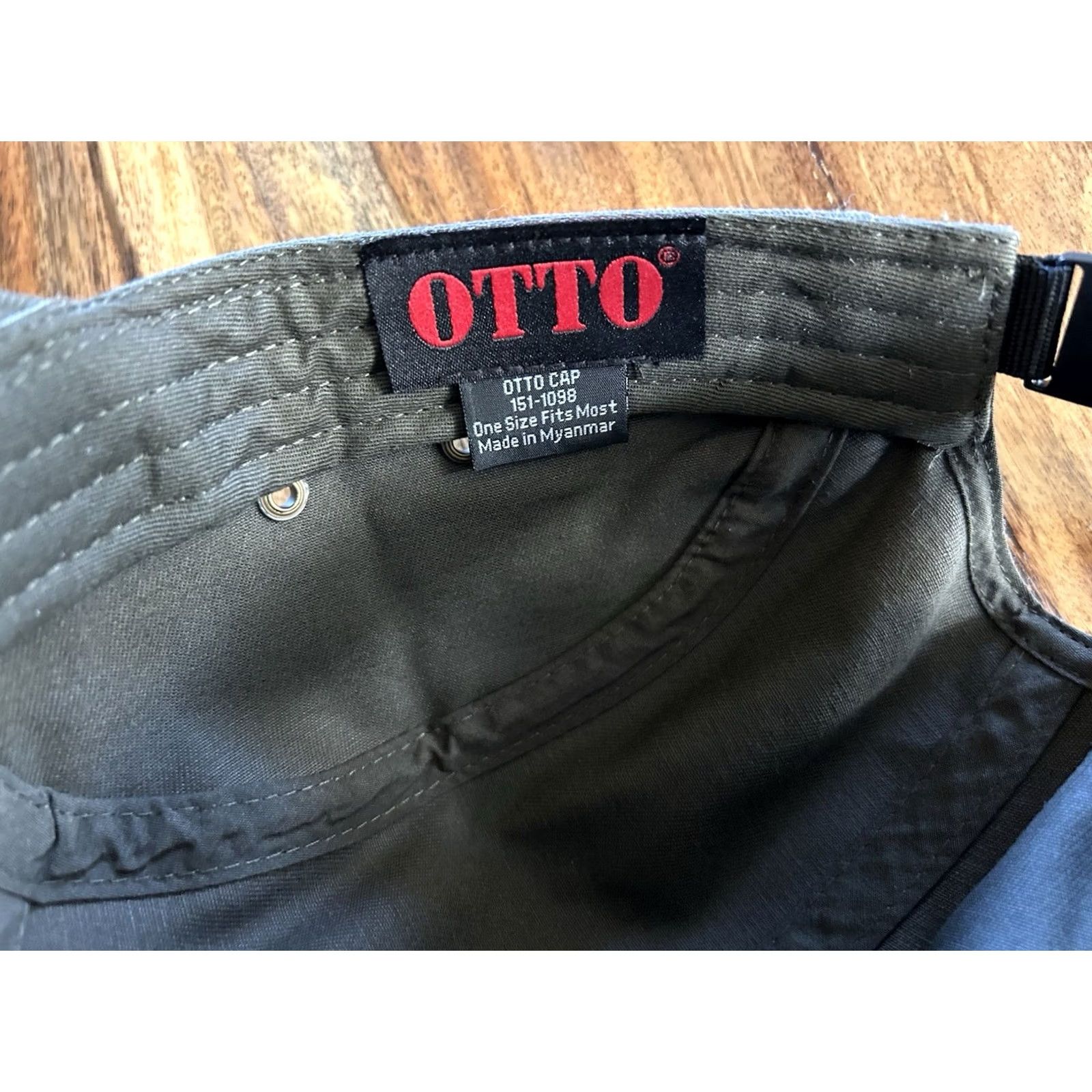 Vintage Climbing 5 Panel Hat Green Adjustable Cap Embroidered Hat Otto Unisex Adults One Size Size ONE SIZE - 6 Thumbnail