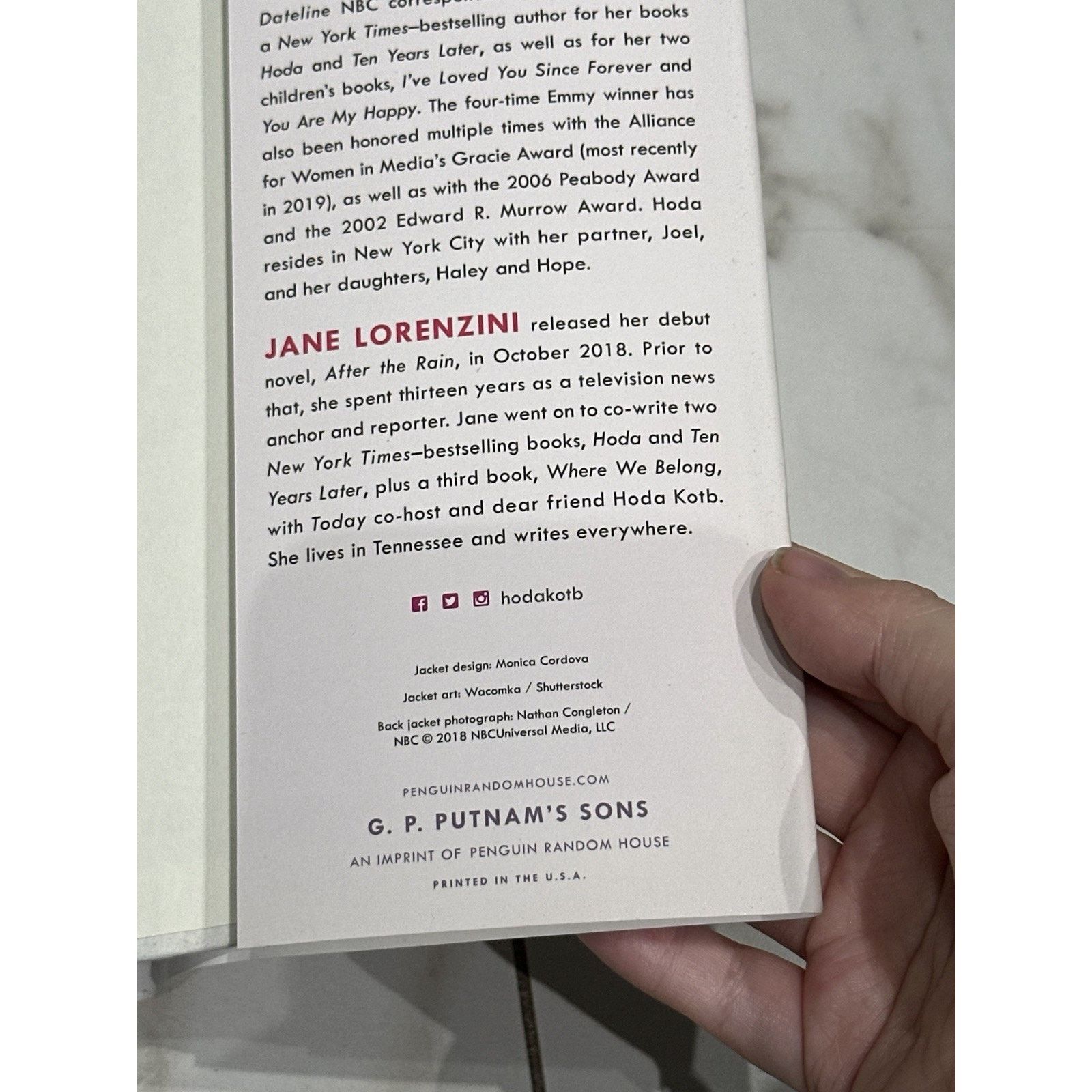 Other I Really Needed This Today by Hoda Kotb Hardcover Book Size 26 - 3 Thumbnail