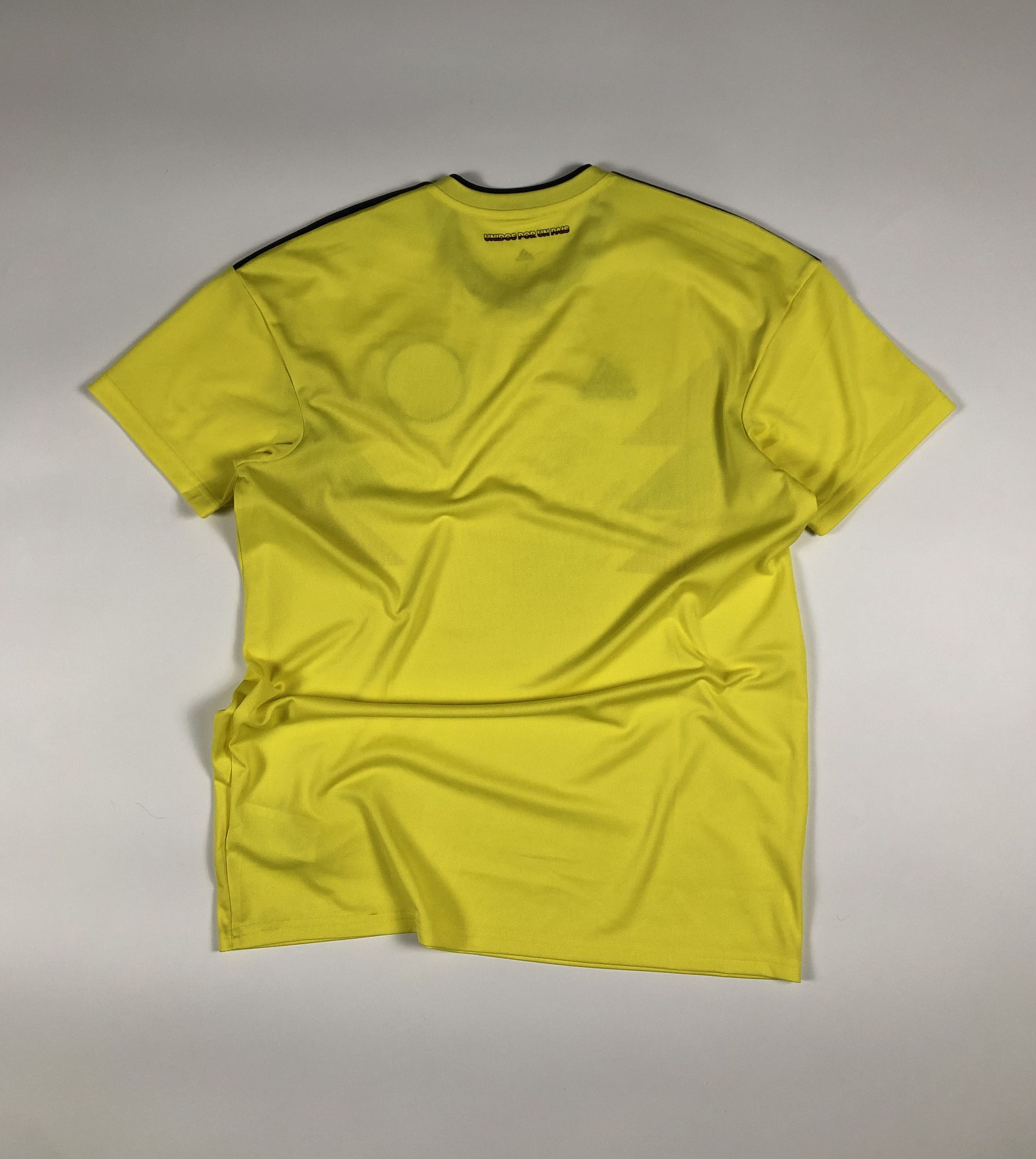 Adidas Adidas Colombia 2018-2019 Home Soccer Jersey Size US L / EU 52-54 / 3 - 6 Thumbnail