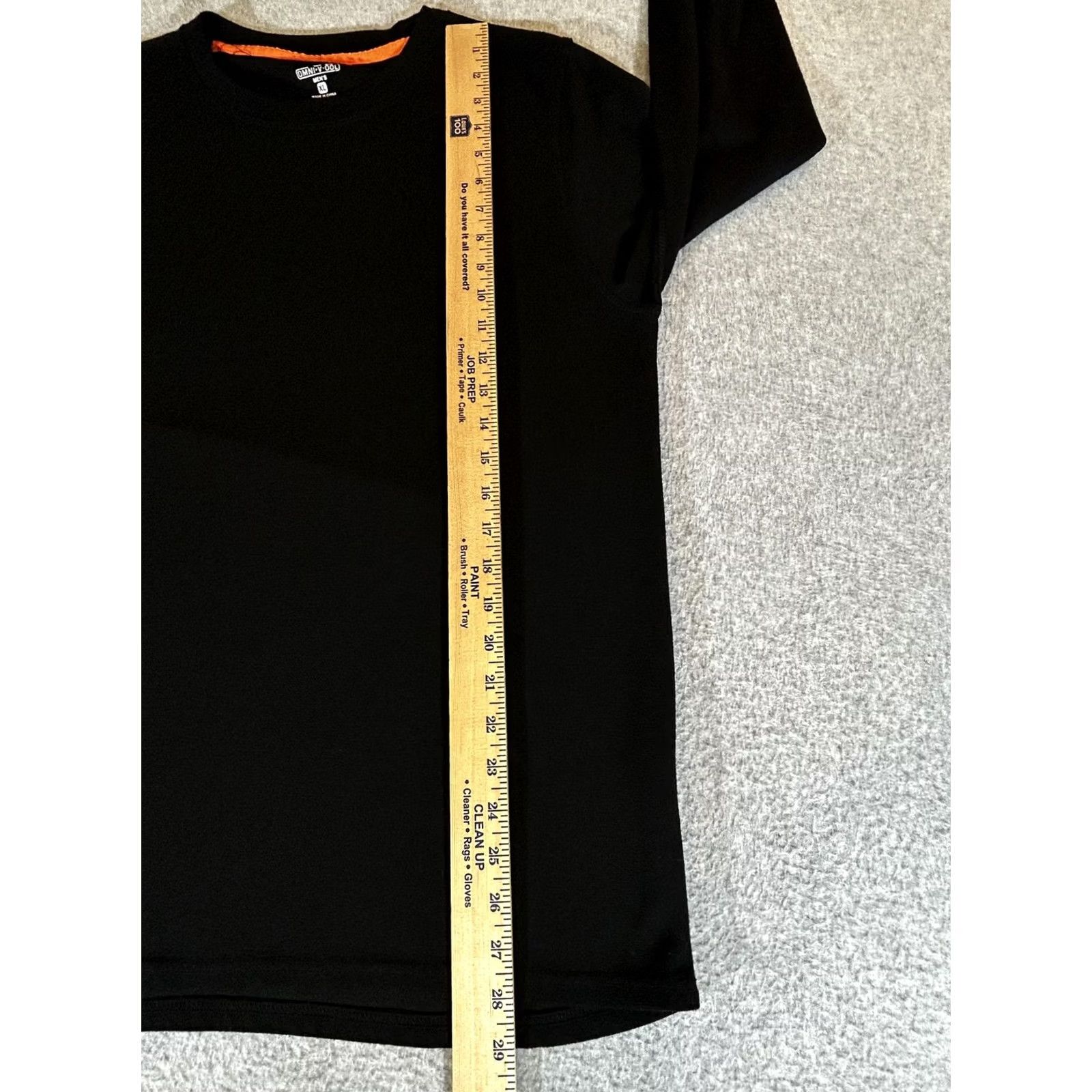 Layer 8 Omni Wool Shirt Mens XL Black Long Sleeve Thermal Base Layer Lightweight Top Size US XL / EU 56 / 4 - 5 Thumbnail