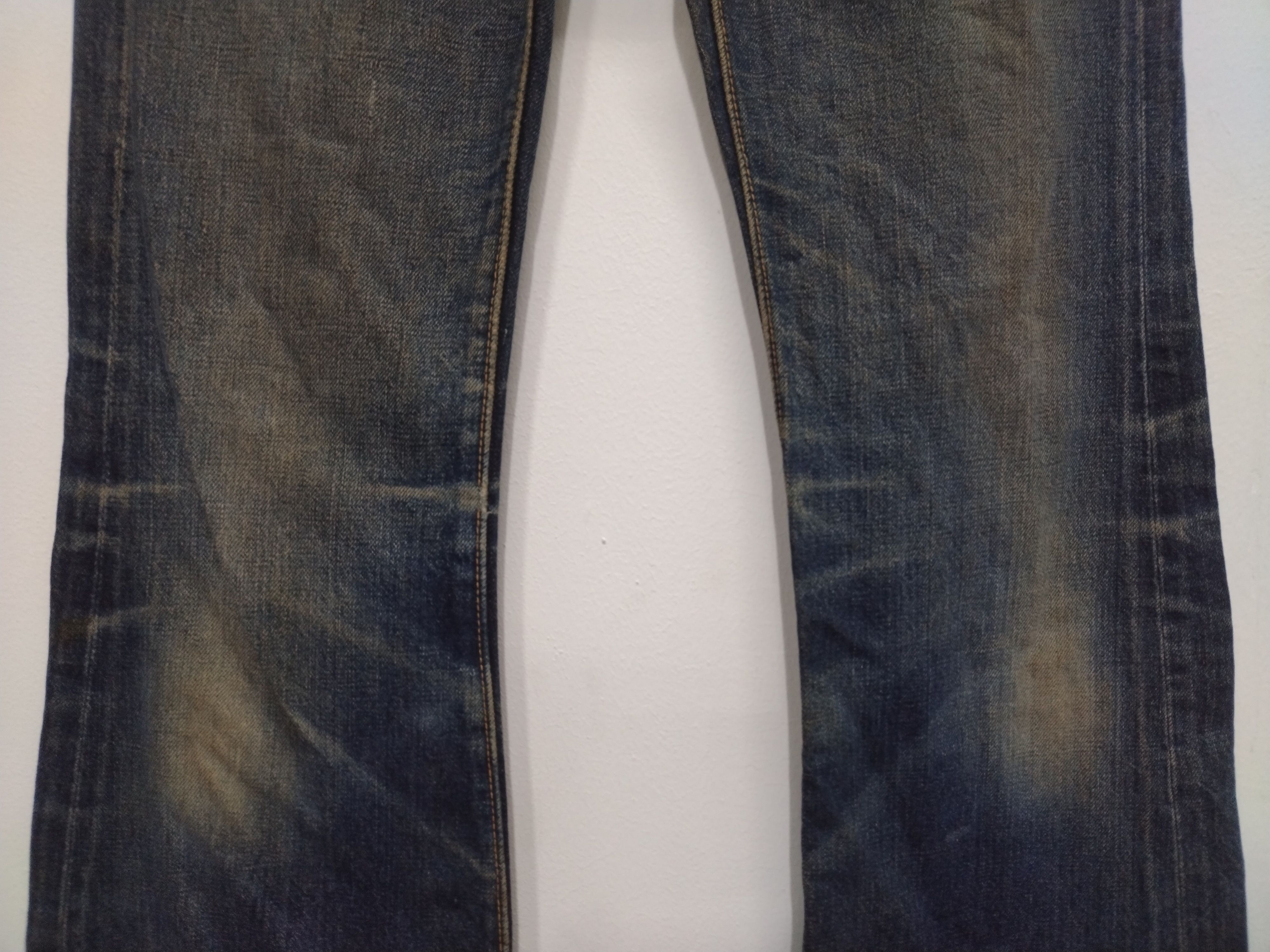Edwin Vintage 70/80's Edwin Ladies Boot Cut Flared Denim Jeans🎉 Size 28" / US 6 / IT 42 - 6 Thumbnail