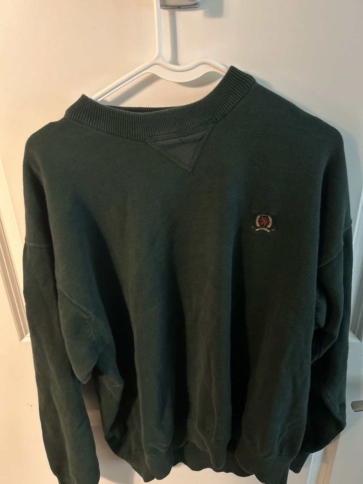 Tommy Hilfiger × Vintage Tommy Hilfiger Crewneck Sweater Size US XL / EU 56 / 4 - 1 Thumbnail